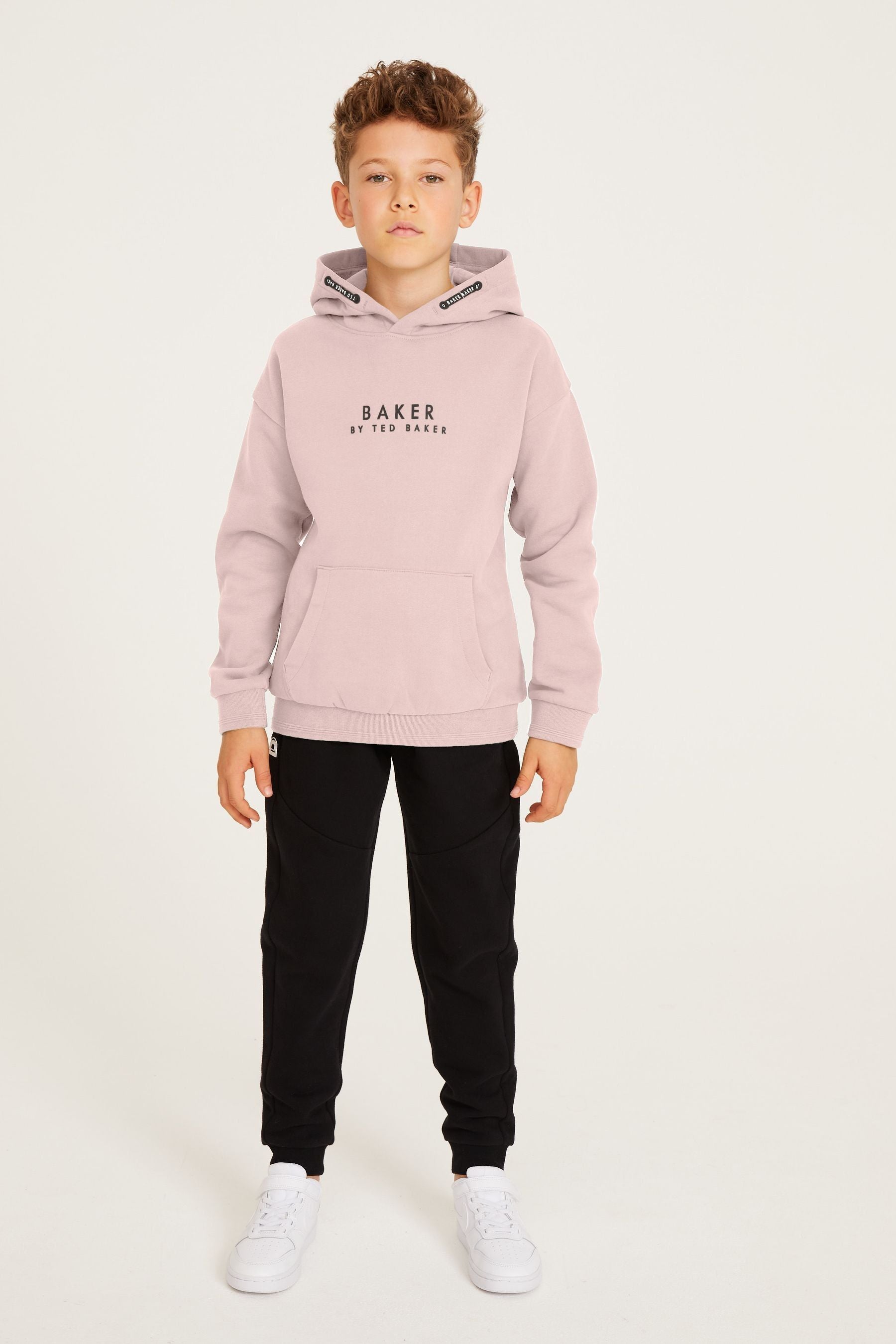 Pink Baker by Ted Baker Overhead Hoodie