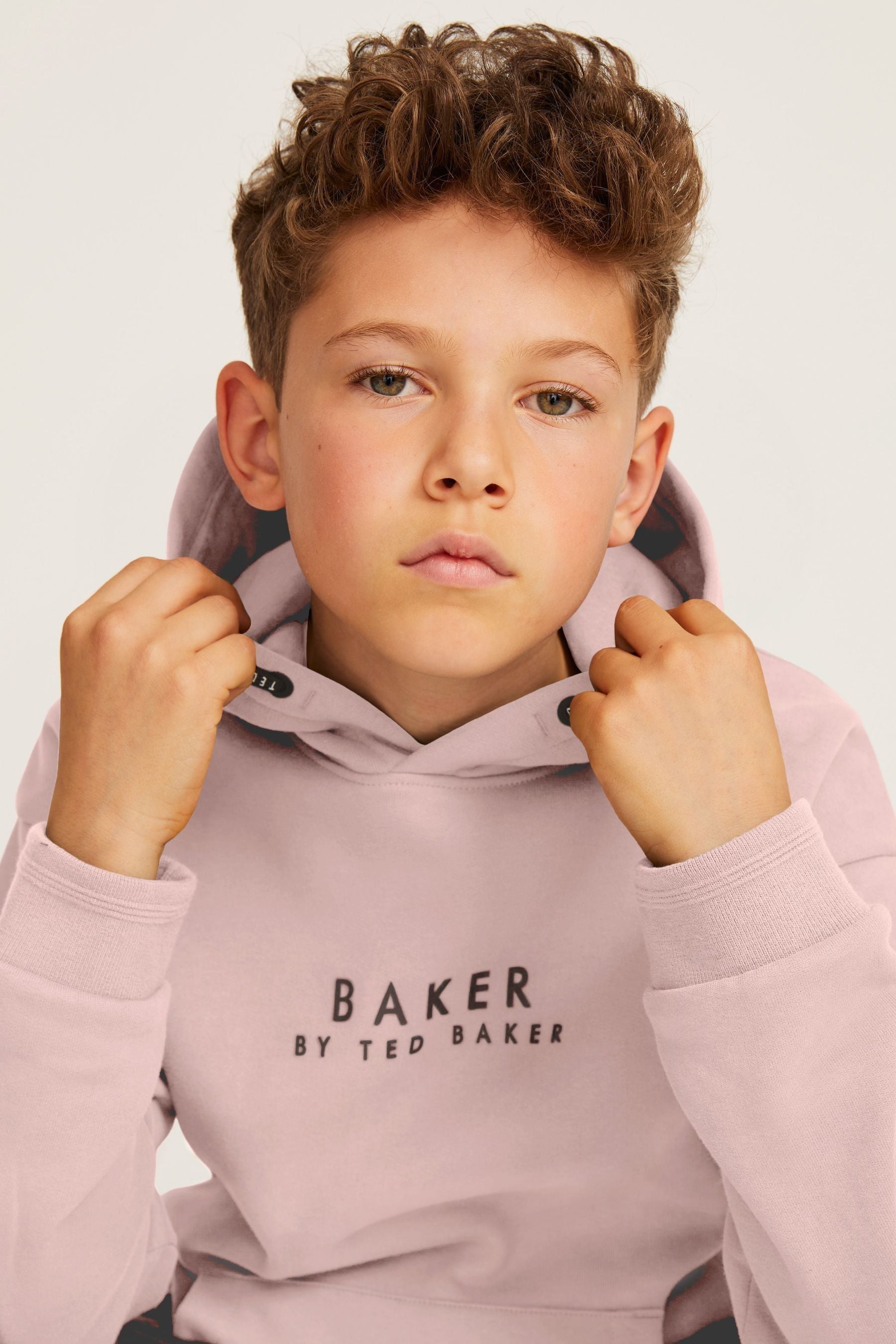 Pink Baker by Ted Baker Overhead Hoodie