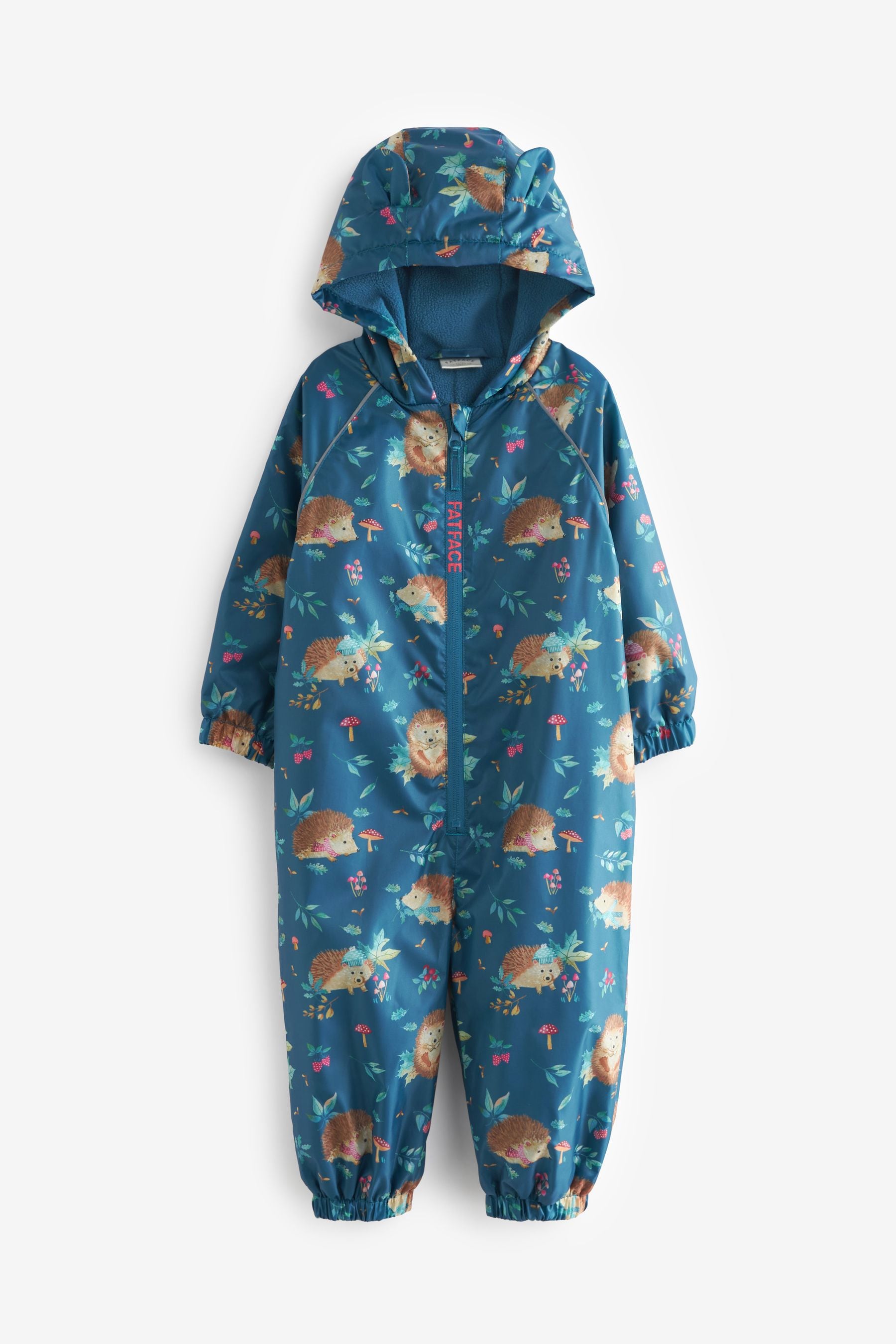 Navy FatFace Baby Puddlesuit