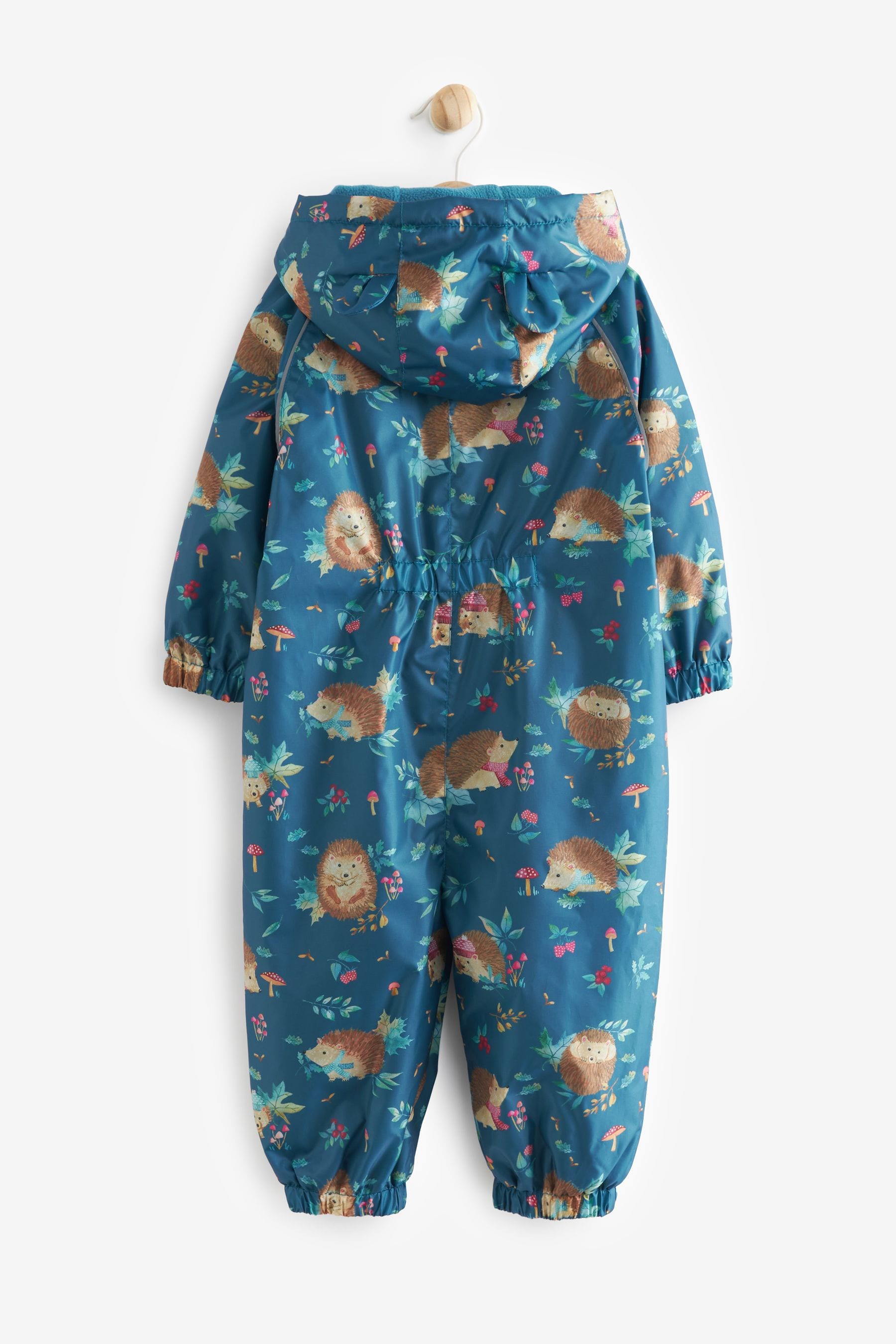 Navy FatFace Baby Puddlesuit