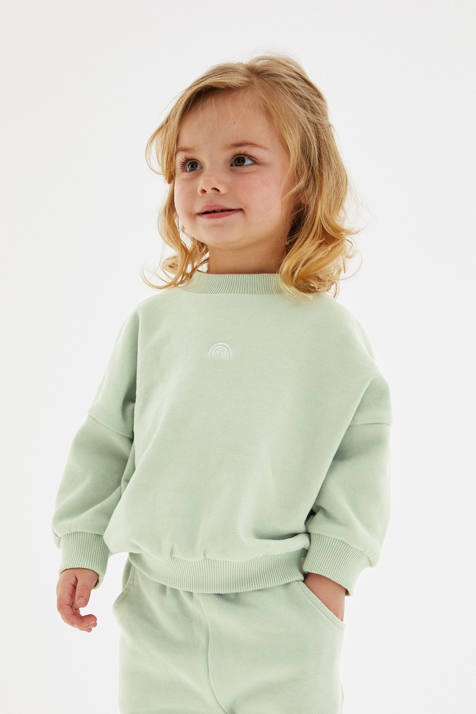 Green Sweat Top and Jogger Set (3mths-7yrs)