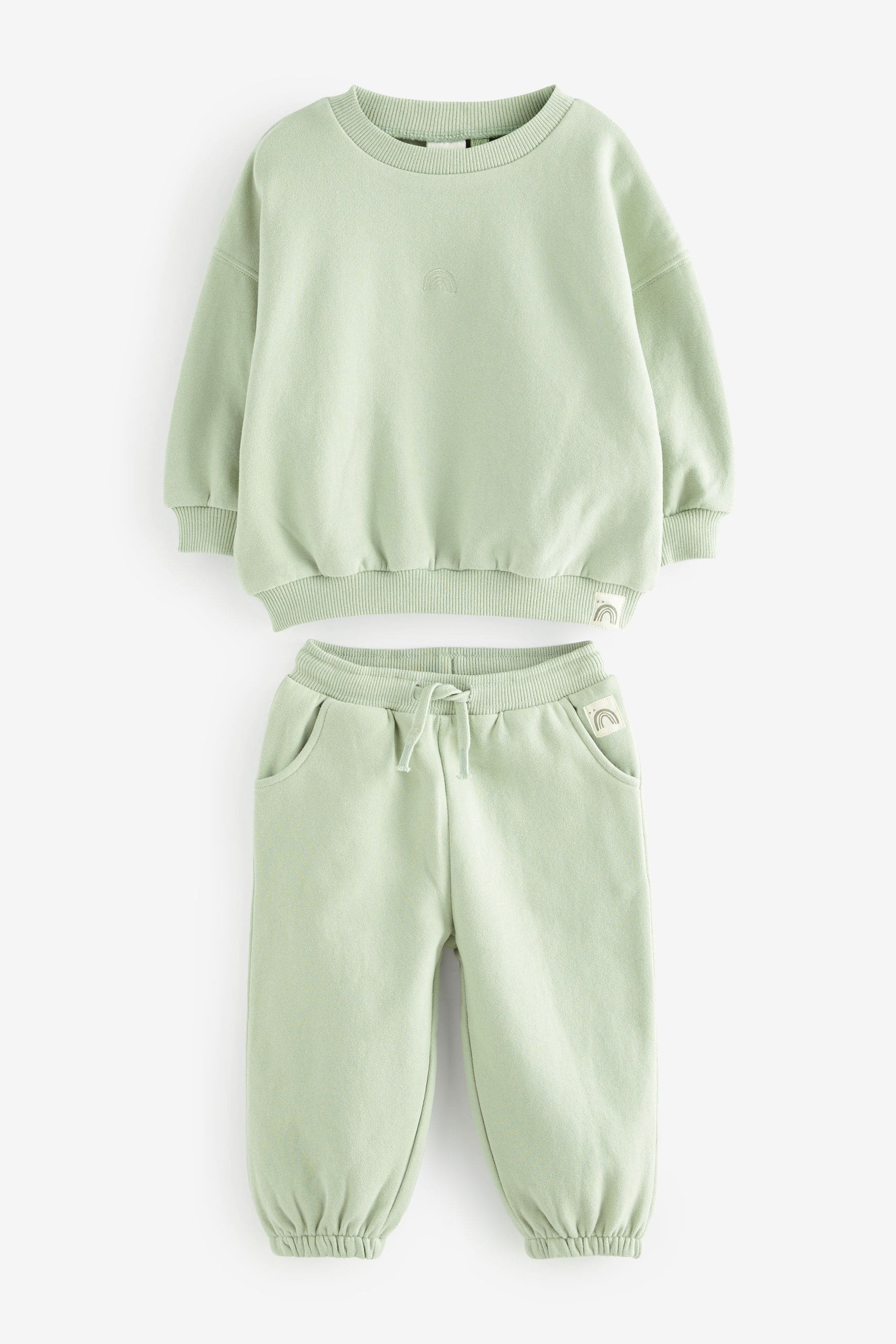 Green Sweat Top and Jogger Set (3mths-7yrs)