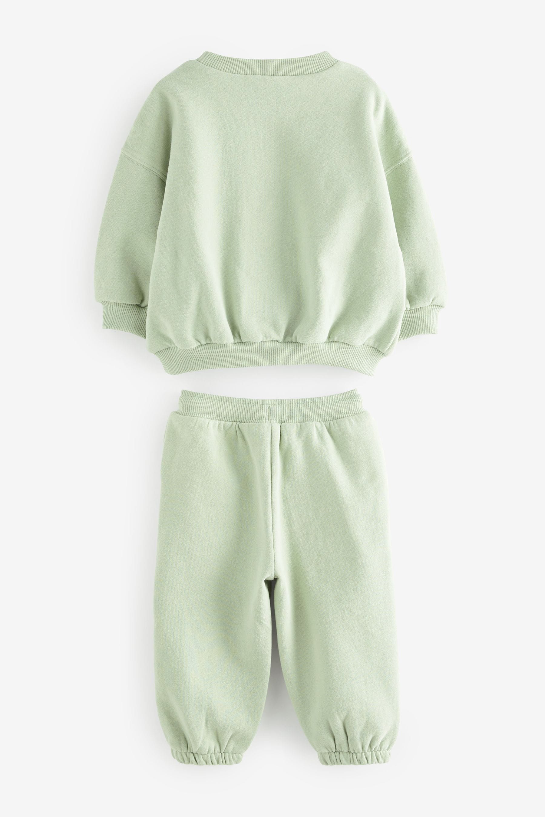 Green Sweat Top and Jogger Set (3mths-7yrs)