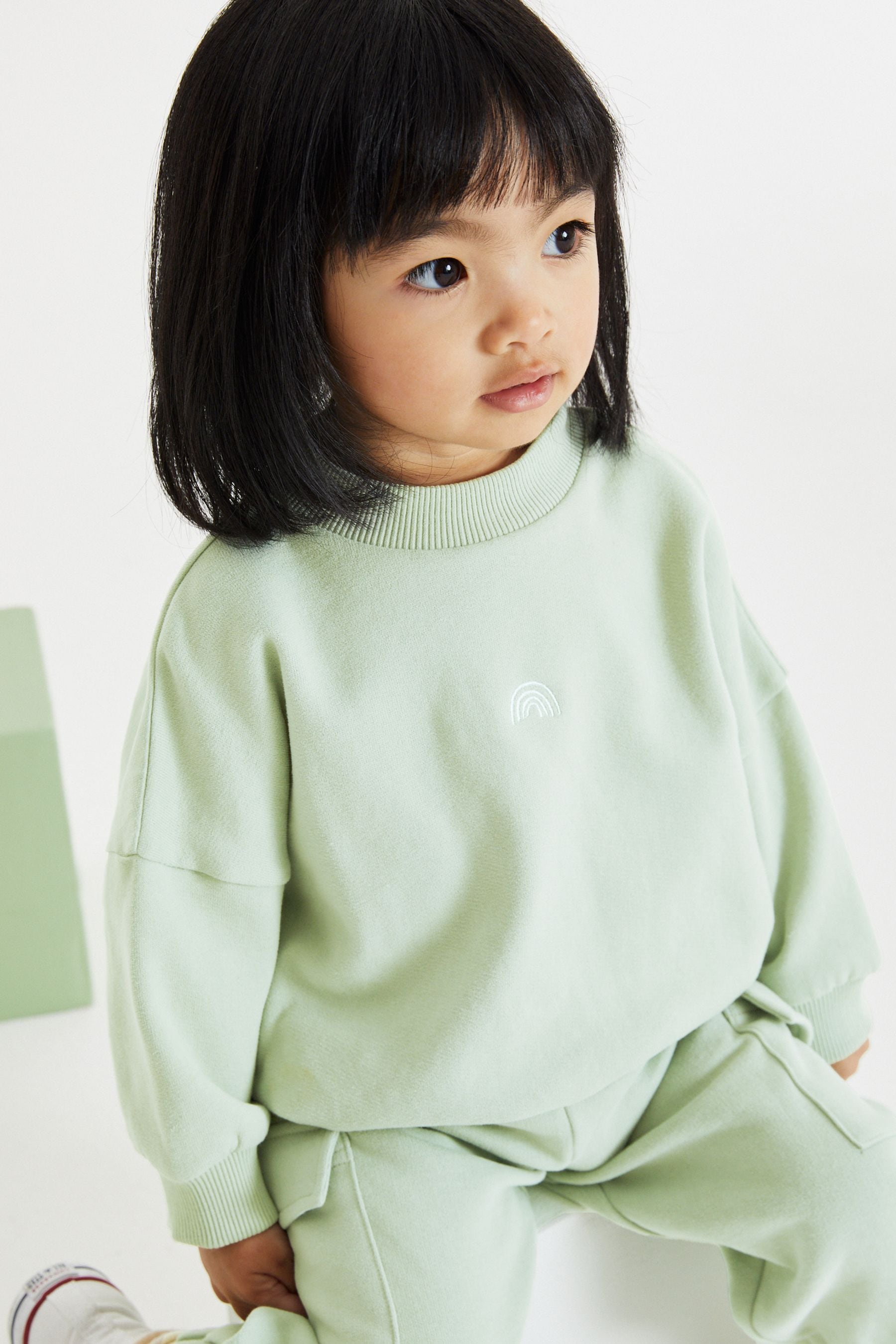 Green Sweatshirt (3mths-7yrs)