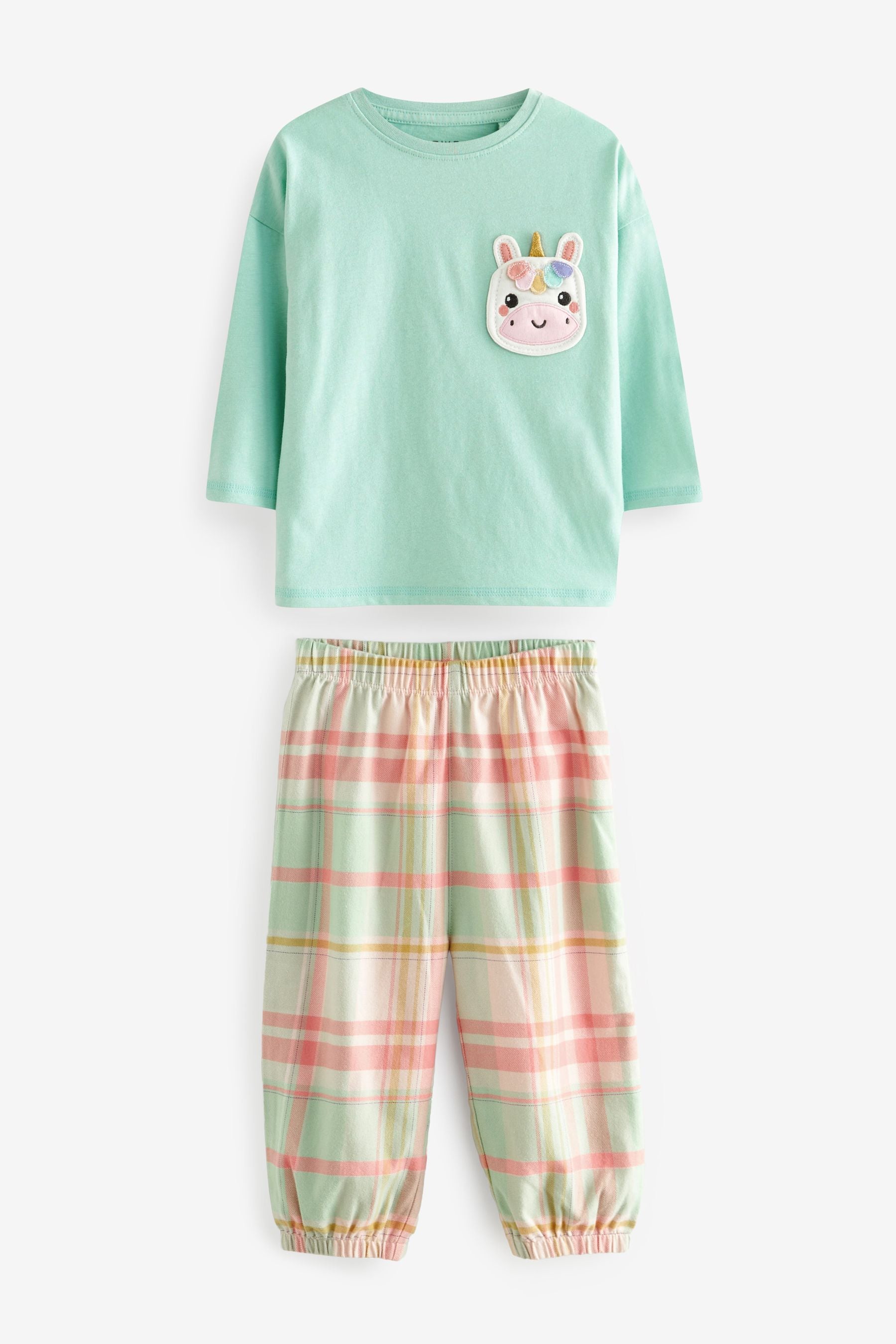 Pastel Character Woven Bottom Pyjamas 2 Pack (9mths-10yrs)