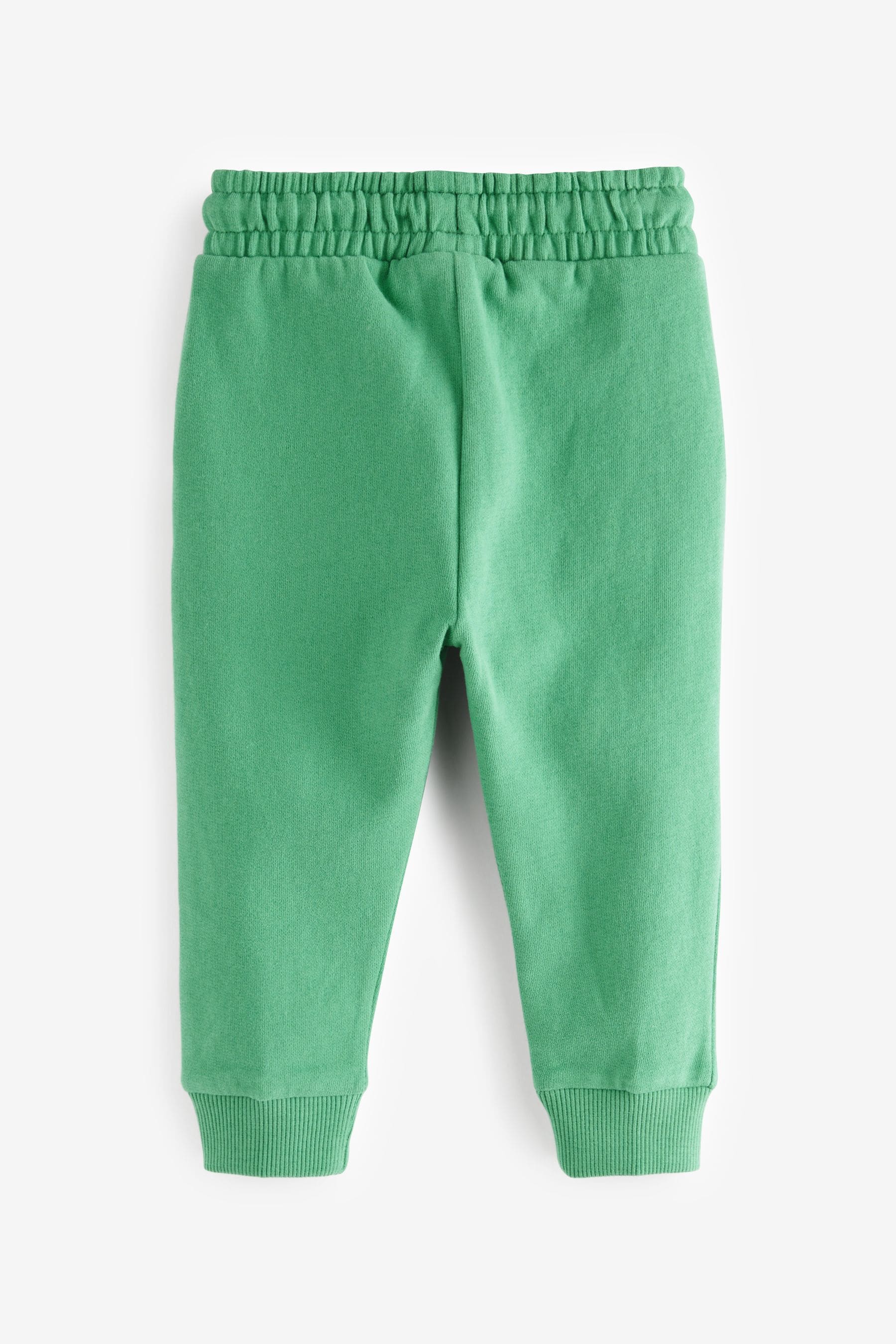 Bright Green Soft Touch Jersey Joggers (3mths-7yrs)