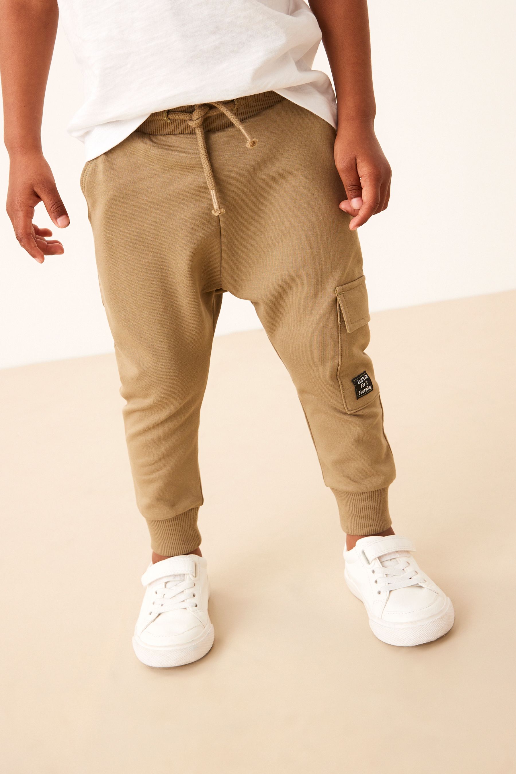 Khaki Green Super Skinny Utility Joggers (3mths-7yrs)