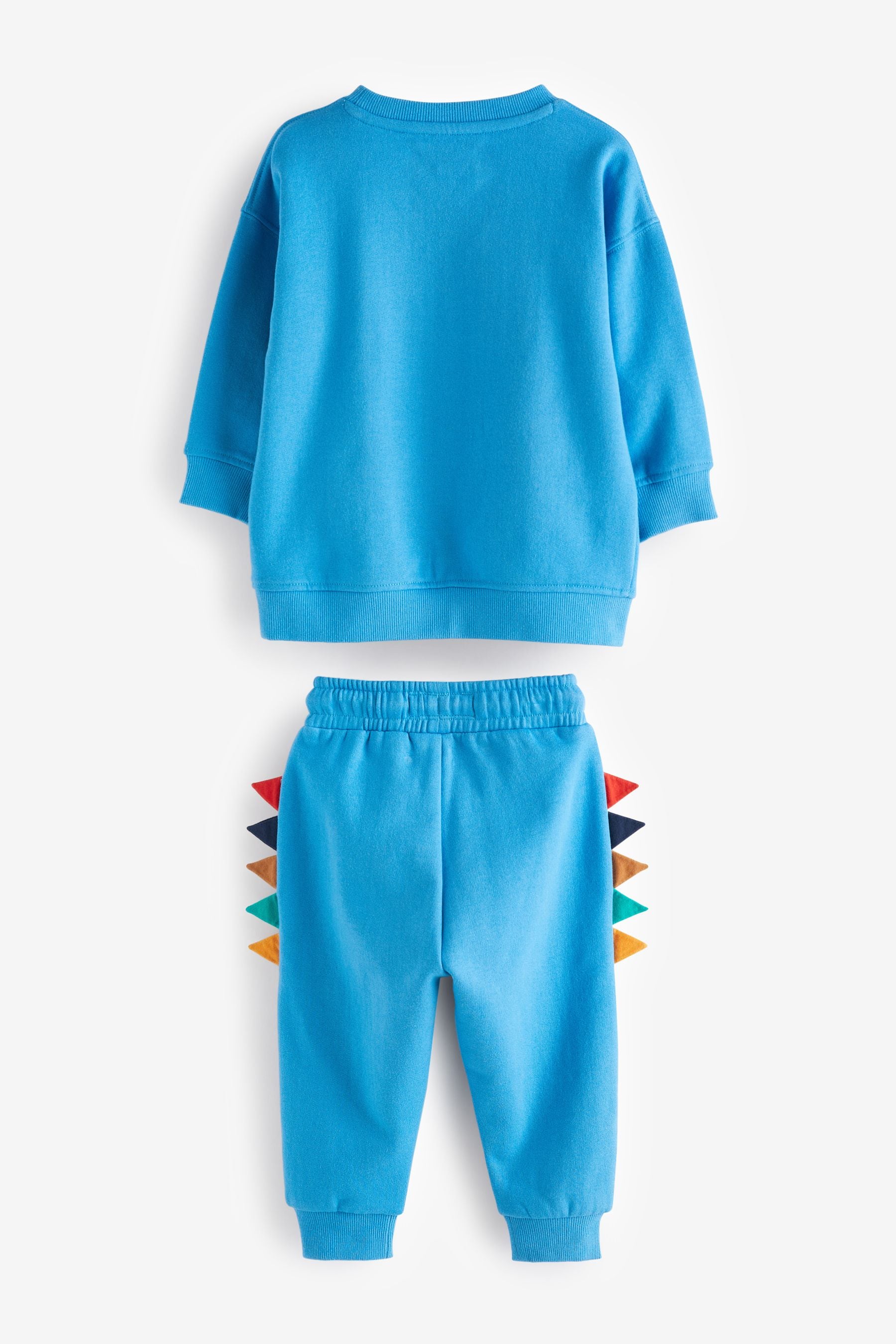 Blue Dinosaur Character Sweatshirt and Jogger Set (3mths-7yrs)