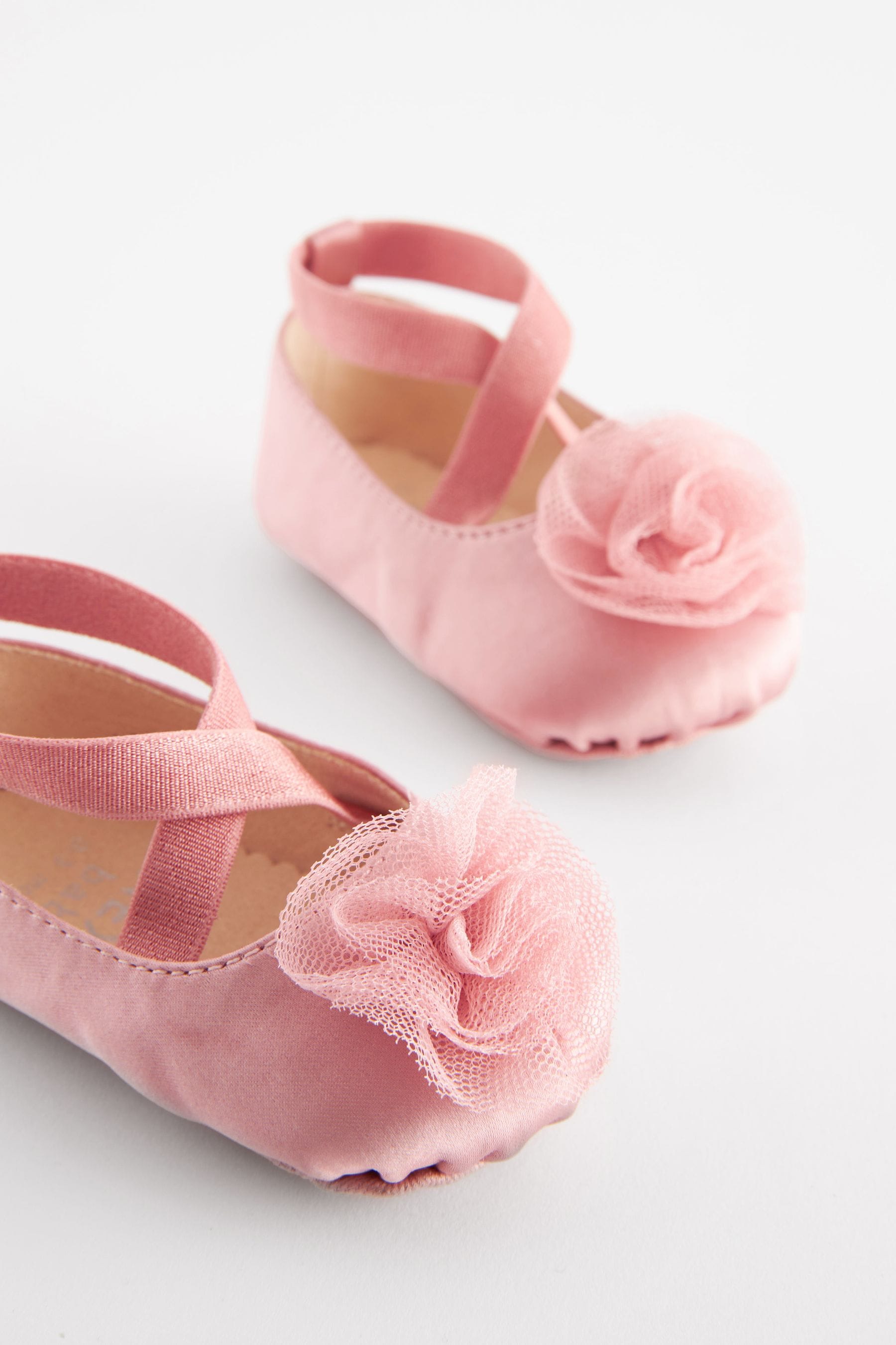 Pink Ballet Baby Shoes (0-24mths)