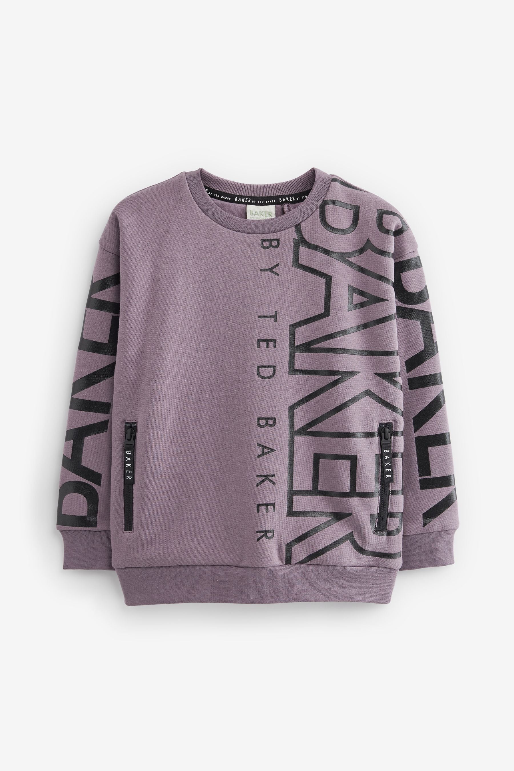 Purple Baker by Ted Baker Purple Letter Sweatshirt