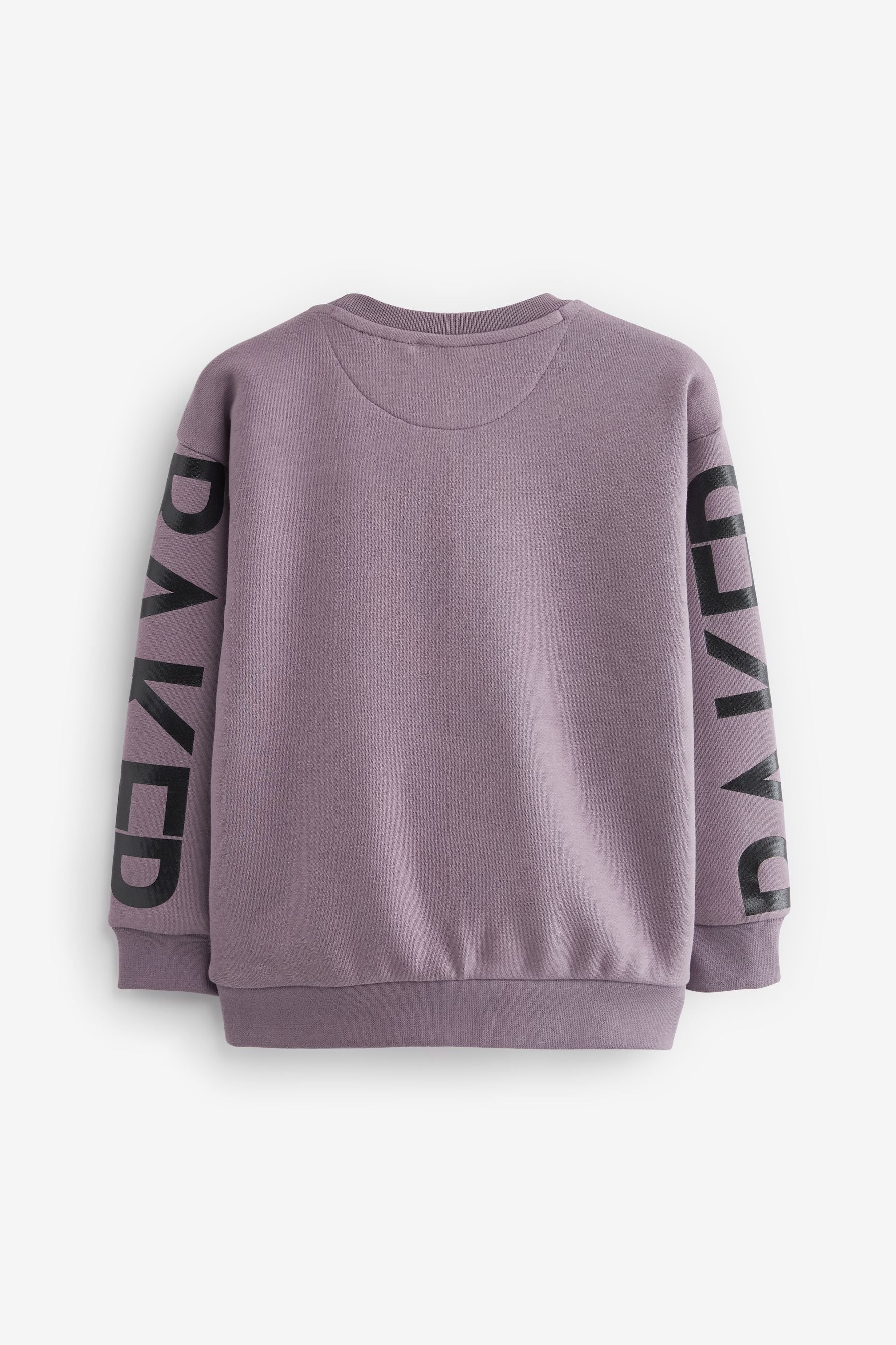 Purple Baker by Ted Baker Purple Letter Sweatshirt