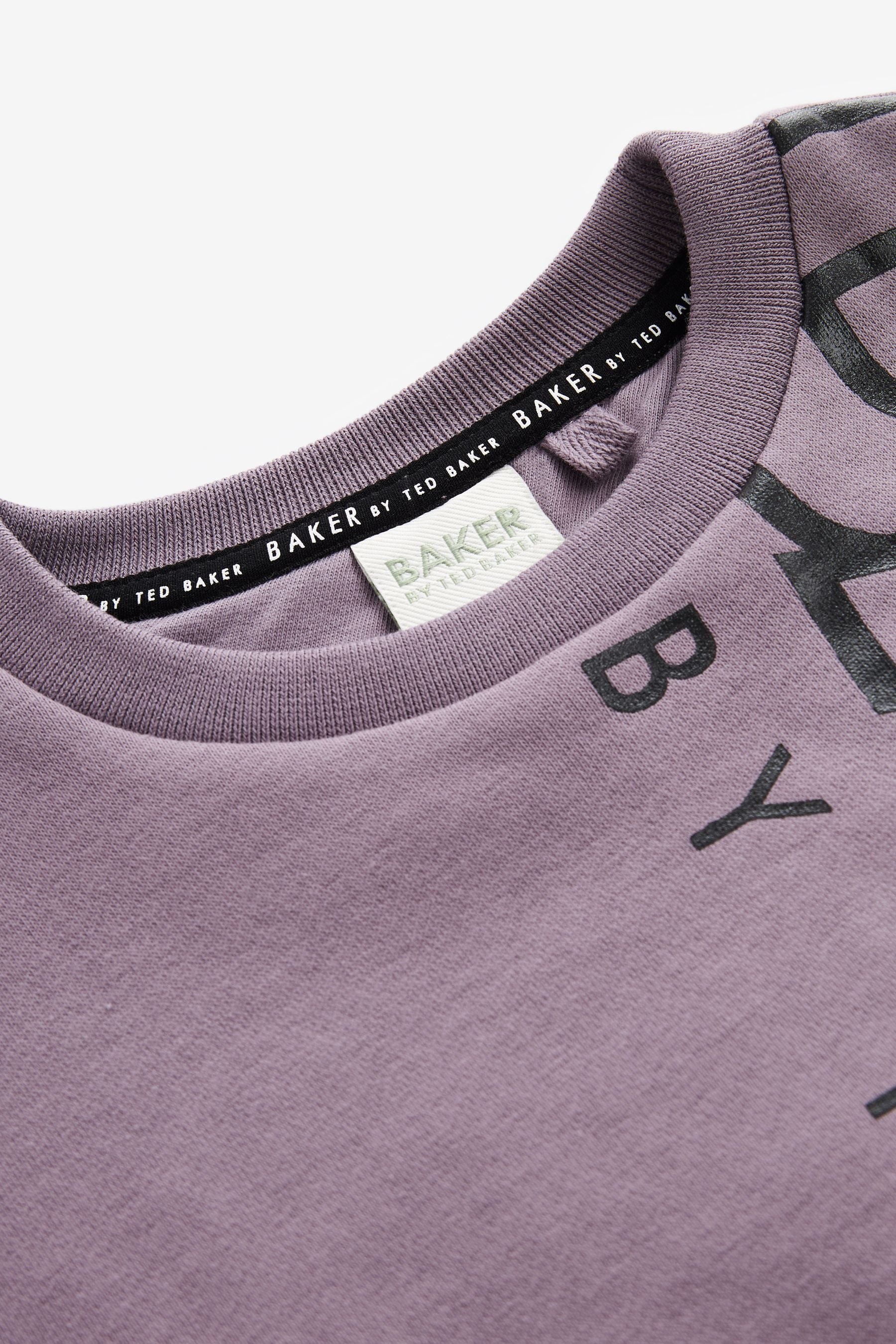 Purple Baker by Ted Baker Purple Letter Sweatshirt