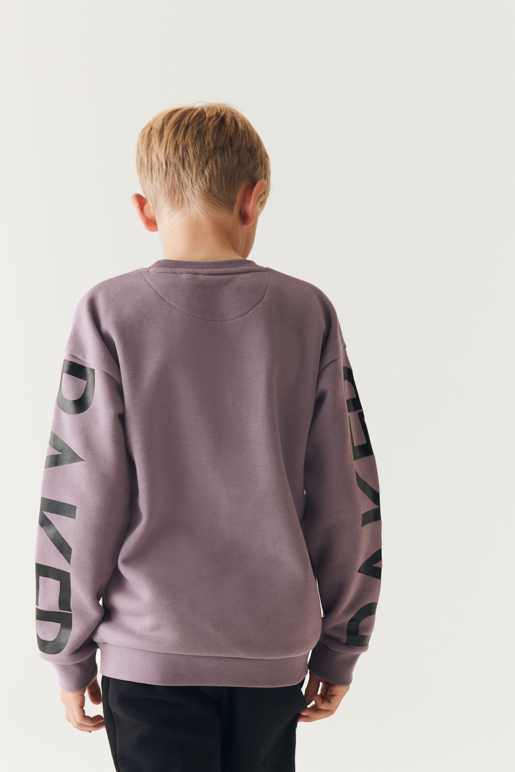 Purple Baker by Ted Baker Purple Letter Sweatshirt