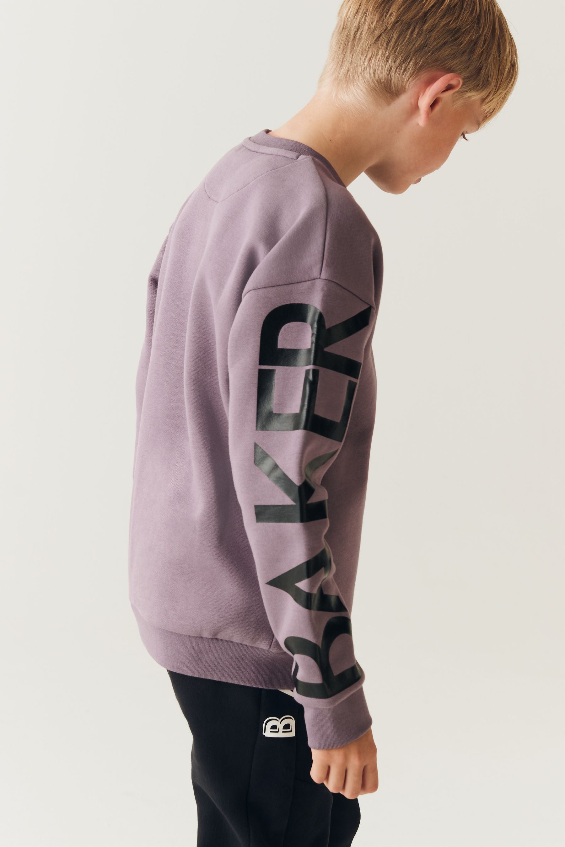 Purple Baker by Ted Baker Purple Letter Sweatshirt