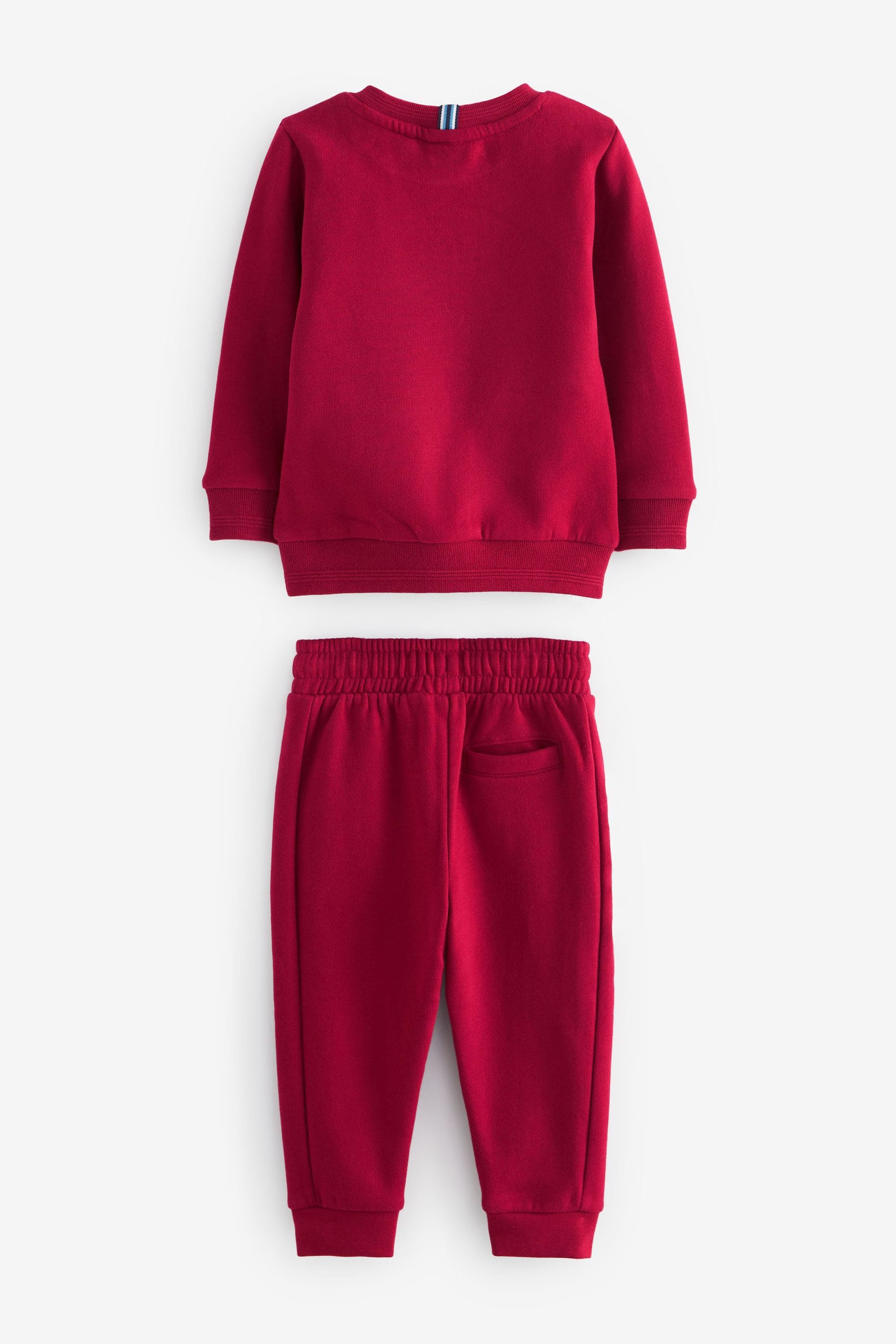 Burgundy Red Baker by Ted Baker Sweatshirt & Joggers Set