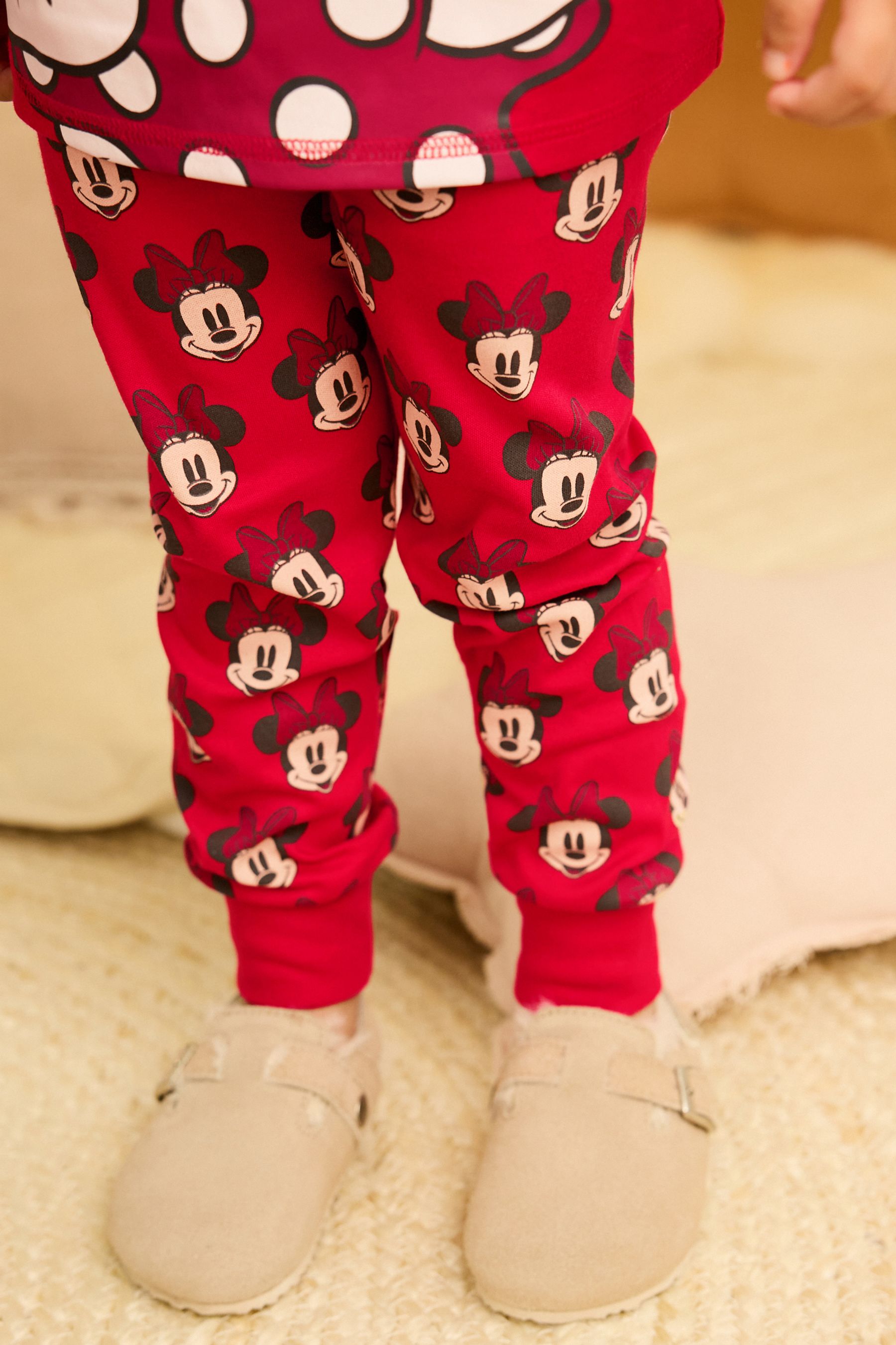 Red Disney Minnie Mouse Pyjamas (9mths-10yrs)