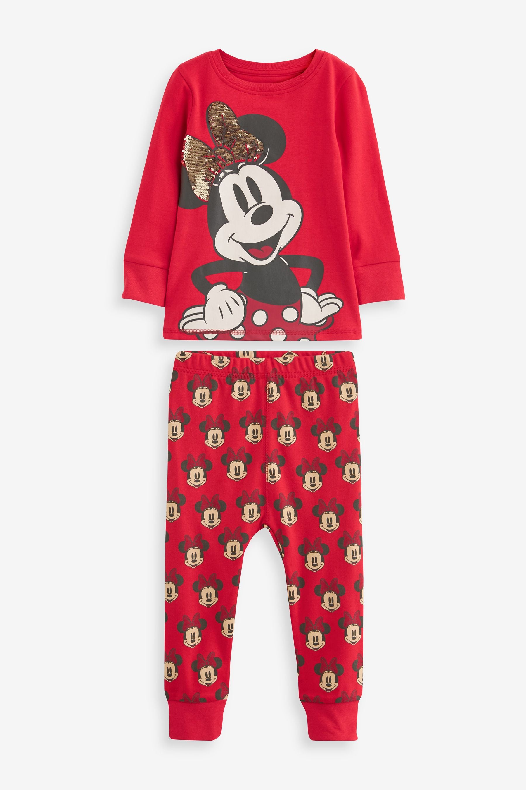 Red Disney Minnie Mouse Pyjamas (9mths-10yrs)