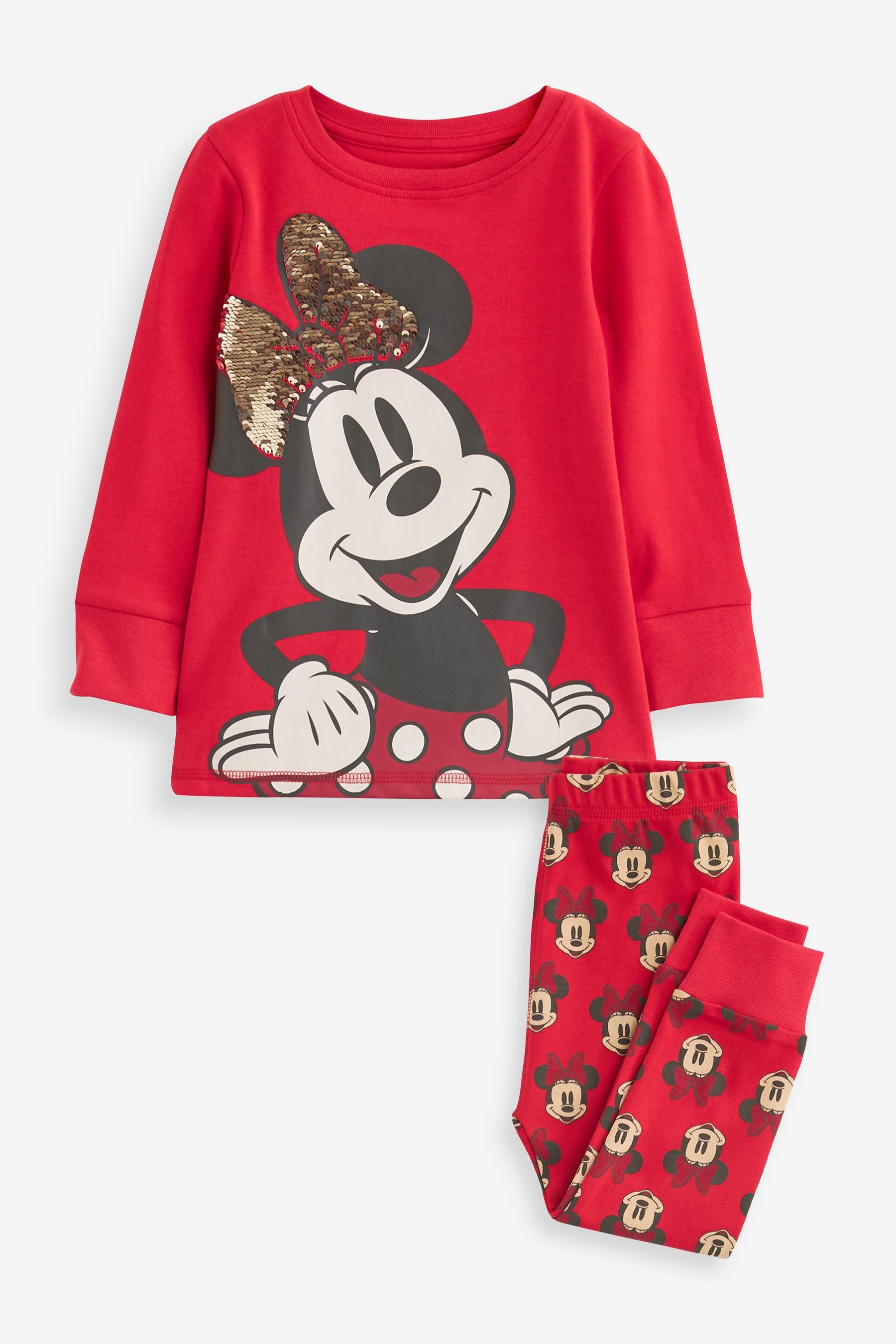 Red Disney Minnie Mouse Pyjamas (9mths-10yrs)