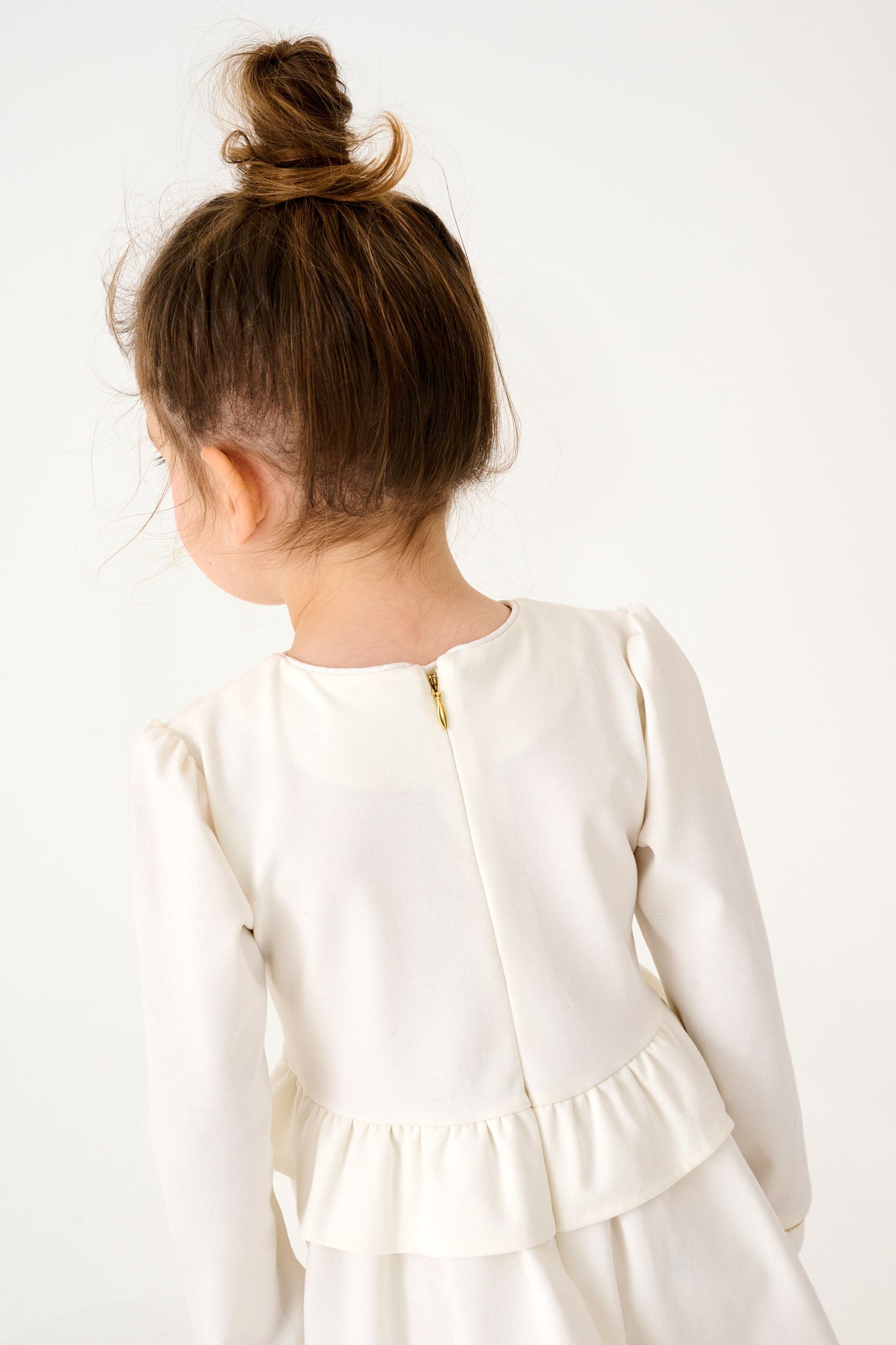 Cream Baker by Ted Baker (0-6yrs) Cream Bow Ponte Dress