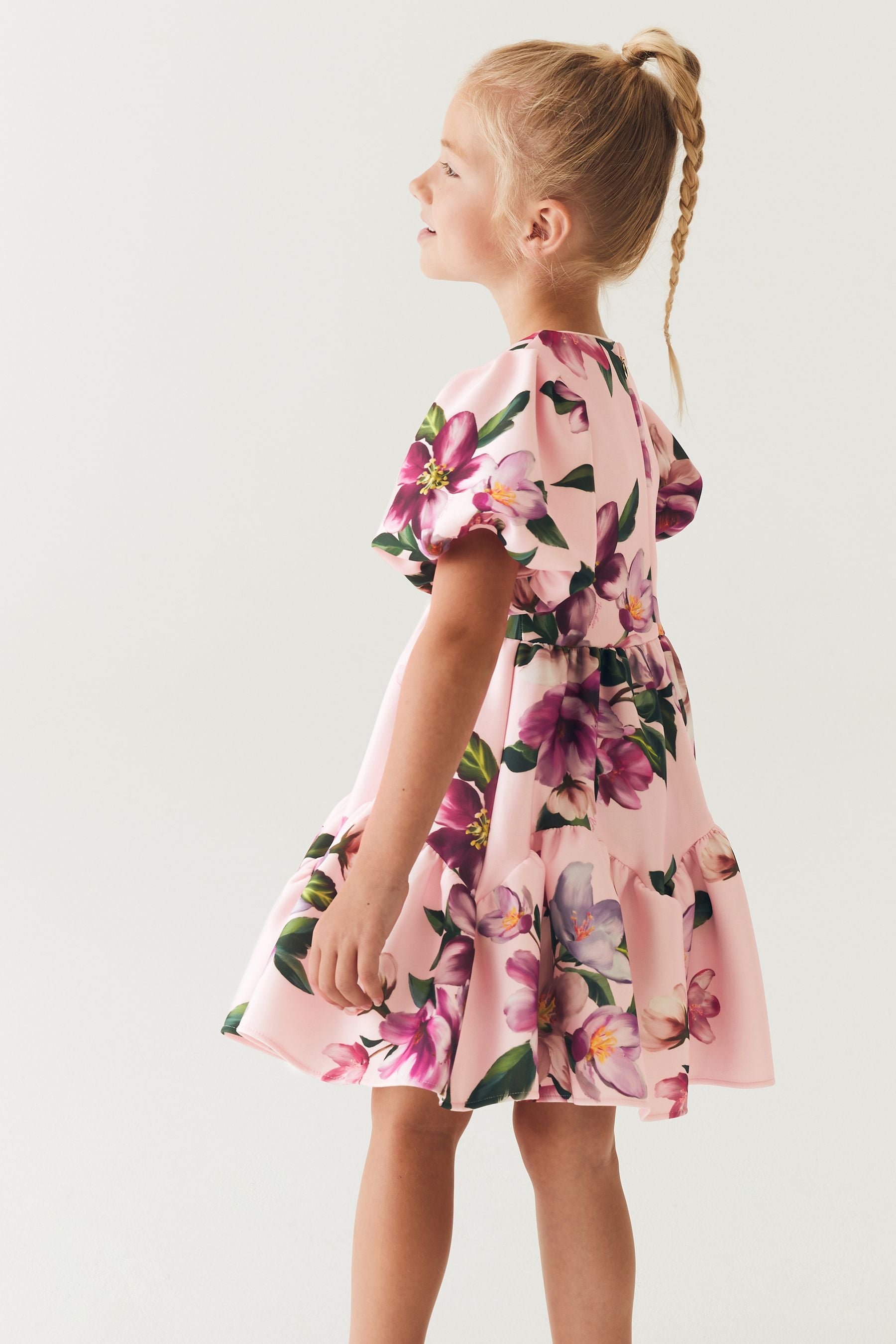 Baker by Ted Baker Pink Floral Scuba Dress