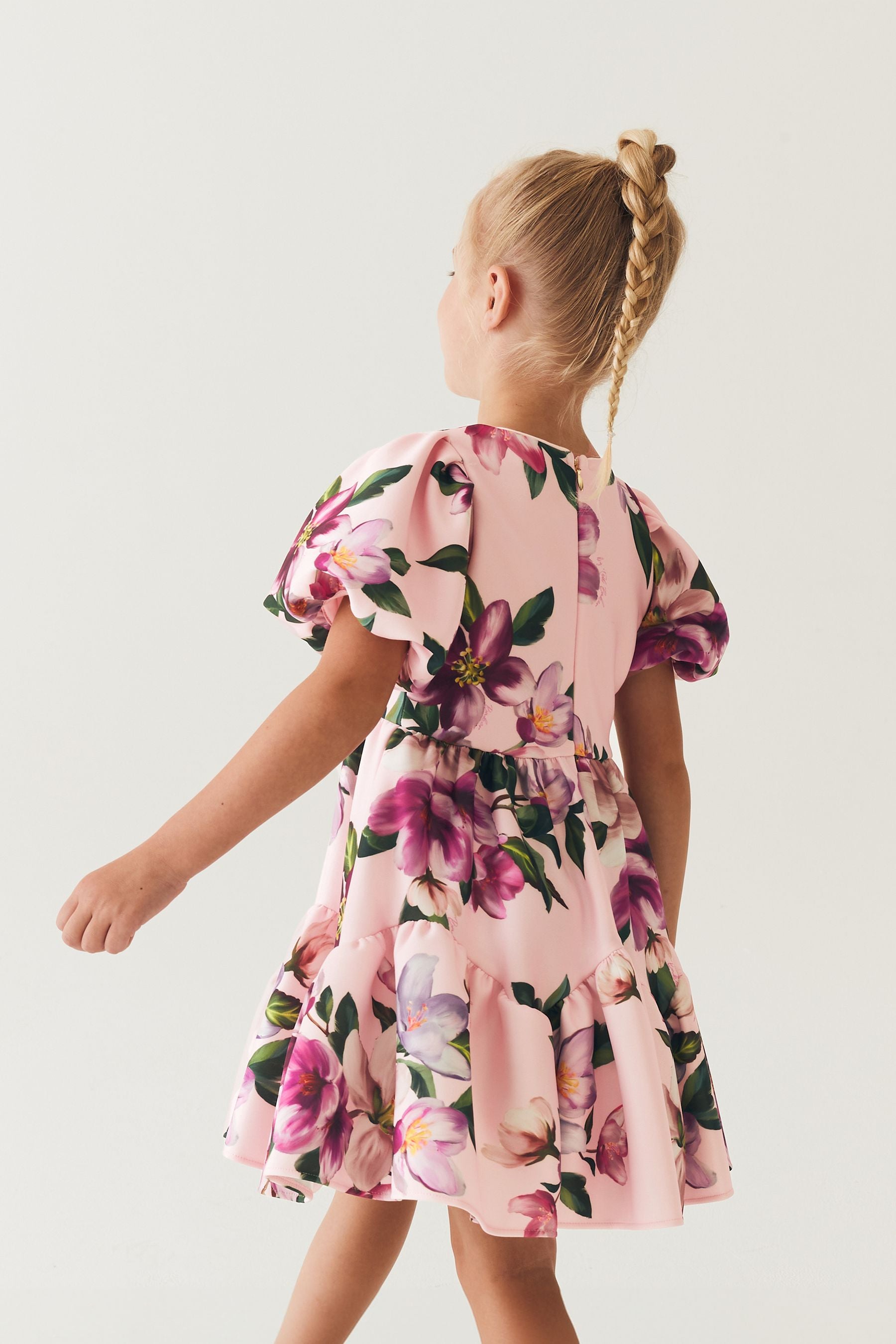 Baker by Ted Baker Pink Floral Scuba Dress