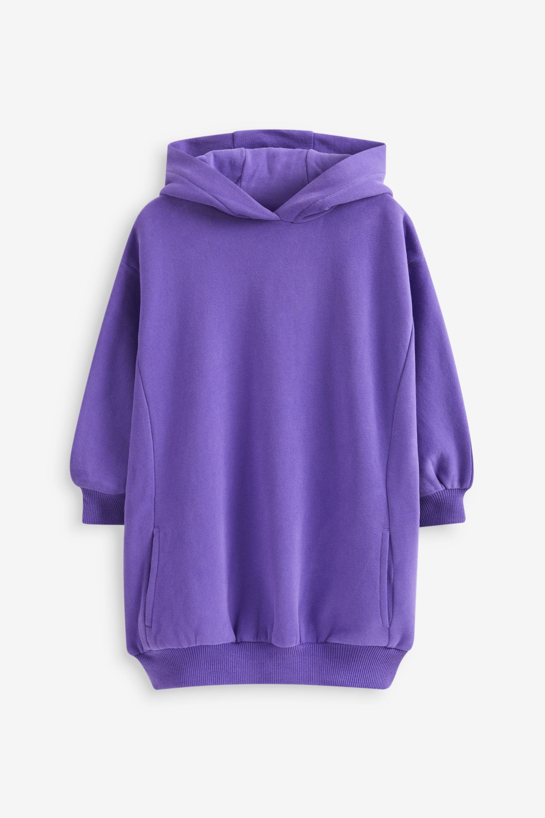 Purple Longline Hoodie (3-16yrs)