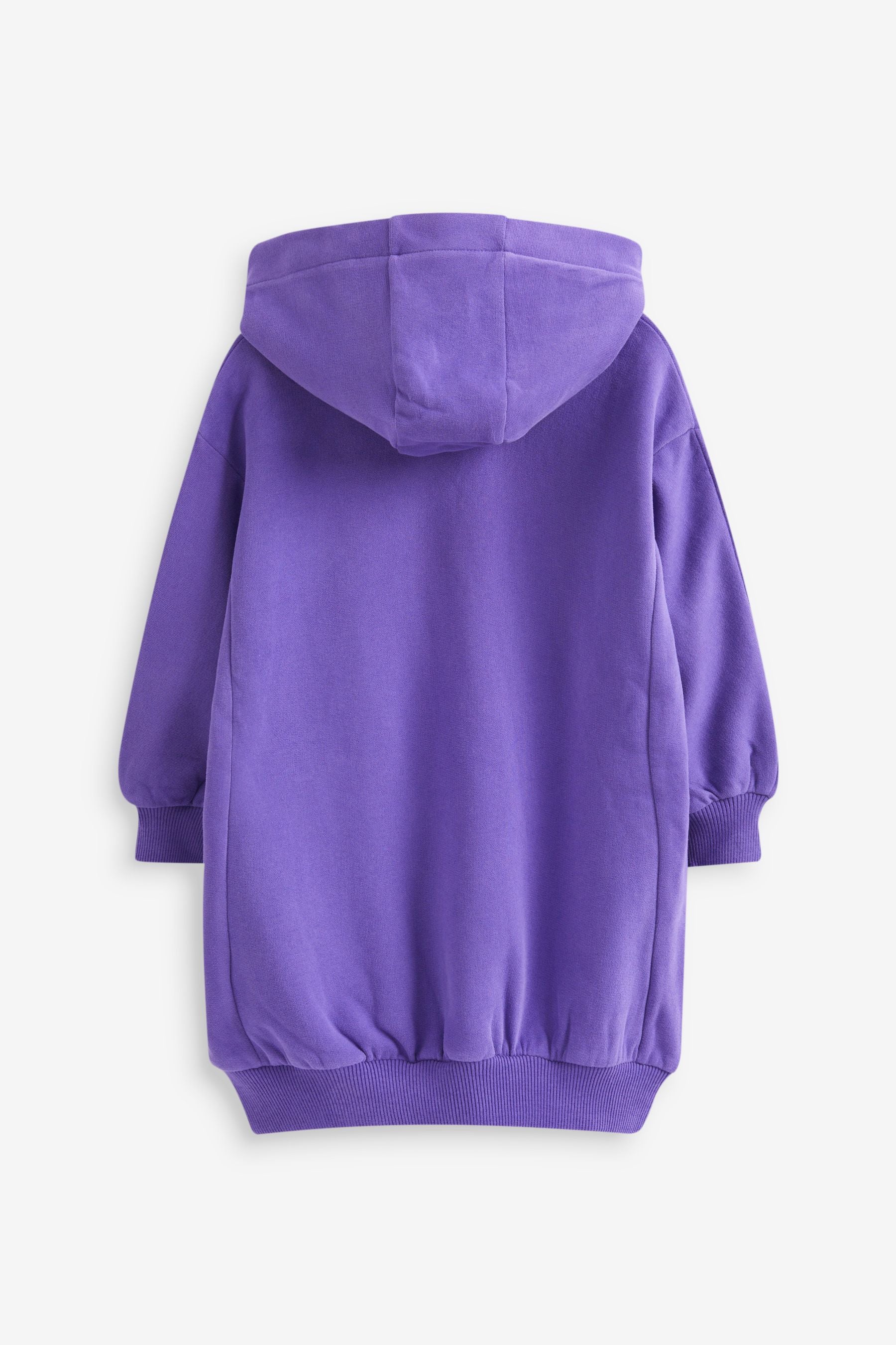 Purple Longline Hoodie (3-16yrs)