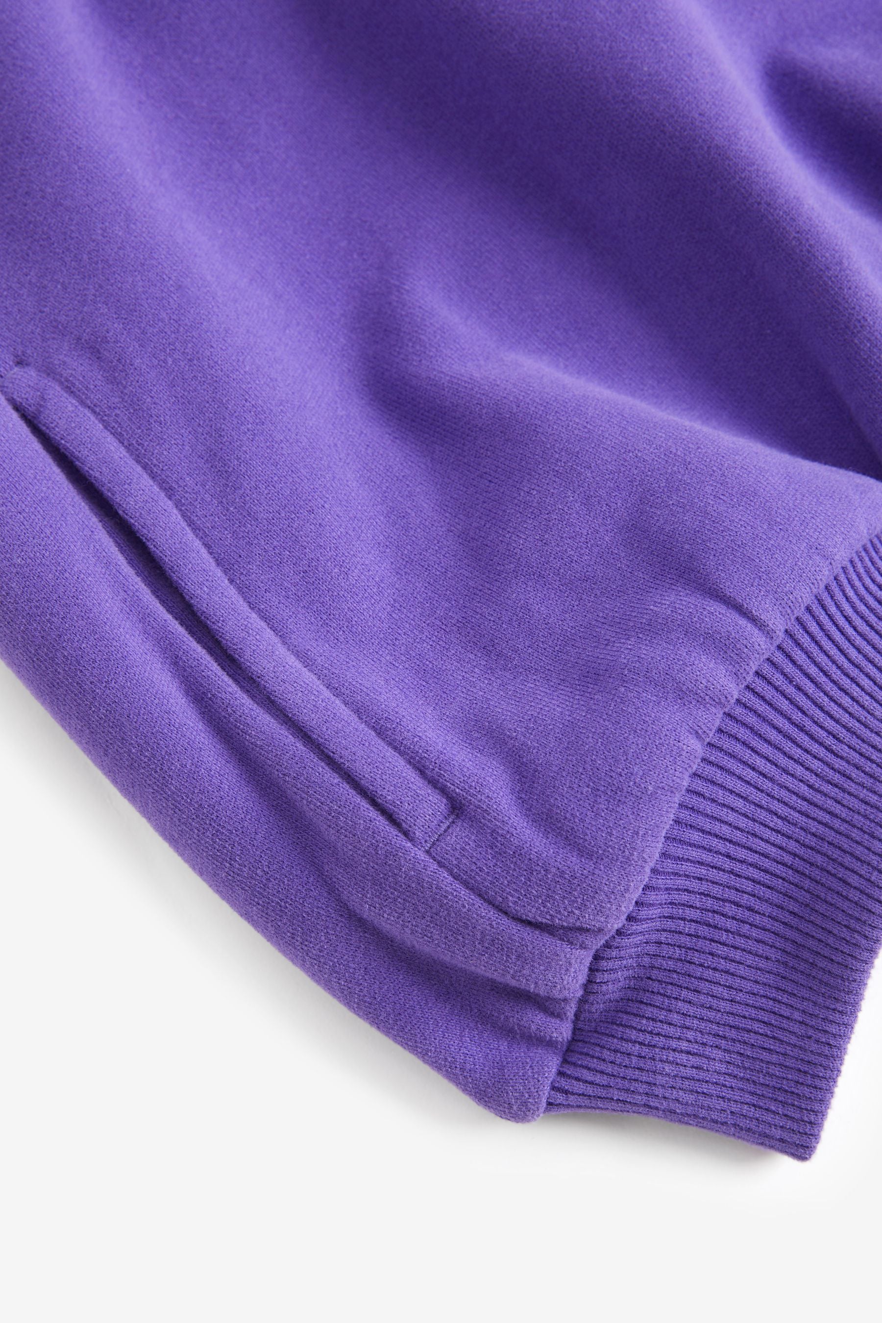 Purple Longline Hoodie (3-16yrs)