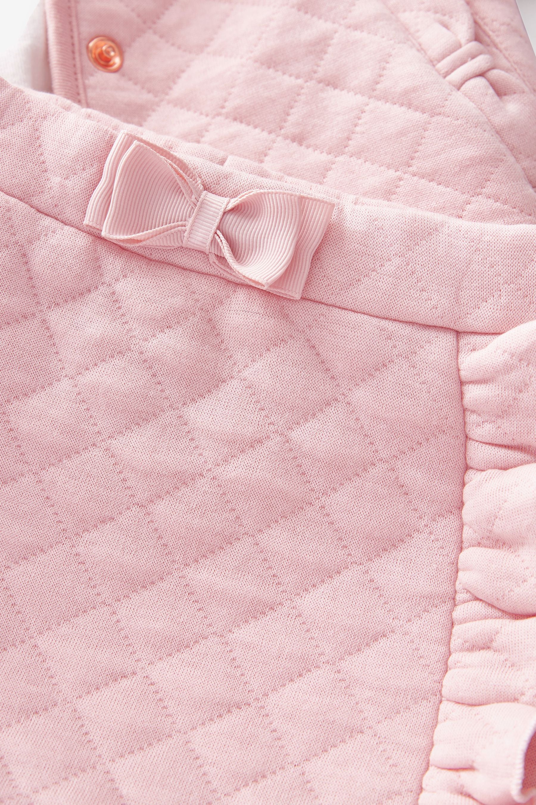 Pink Baker by Ted Baker Quilted 3 Piece Set