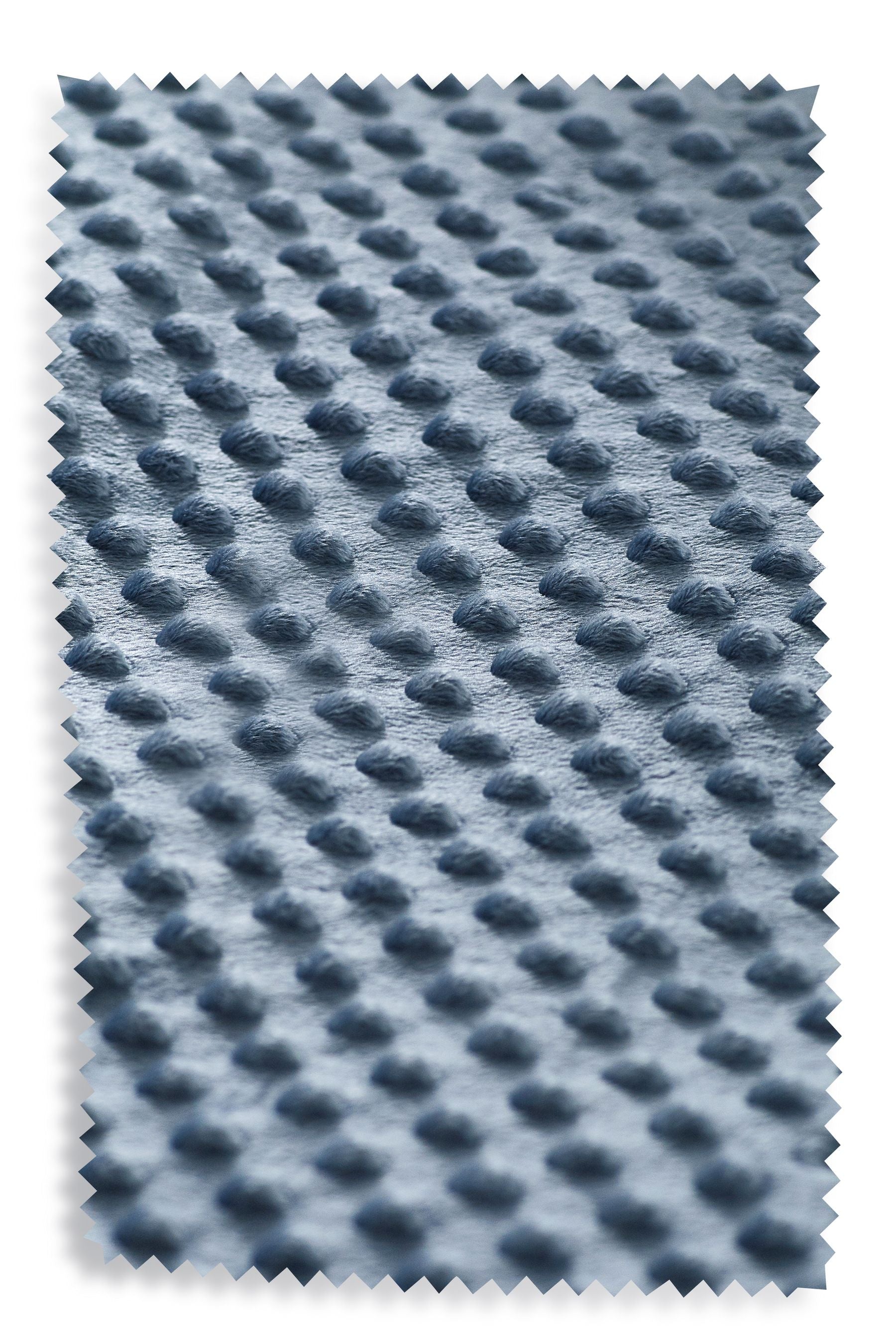 Blue Bobble Fleece Blanket