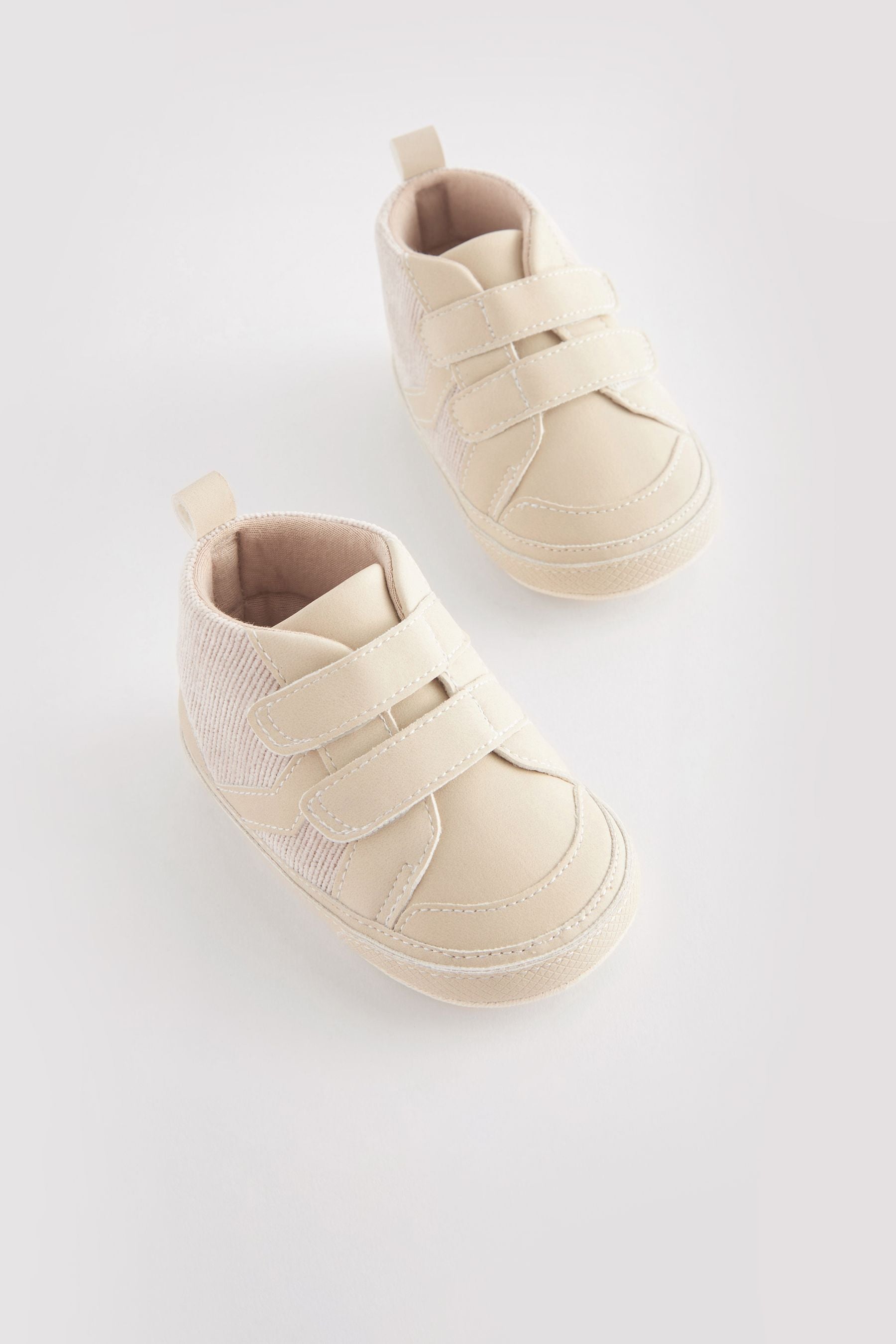 Stone Natural Easy Fastening Baby Boots (0-24mths)