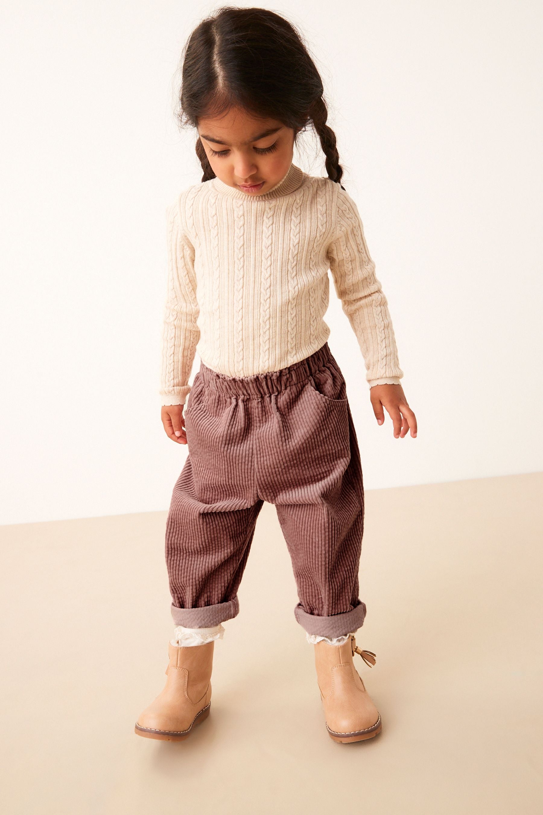 Brown Corduroy Trousers (3mths-7yrs)