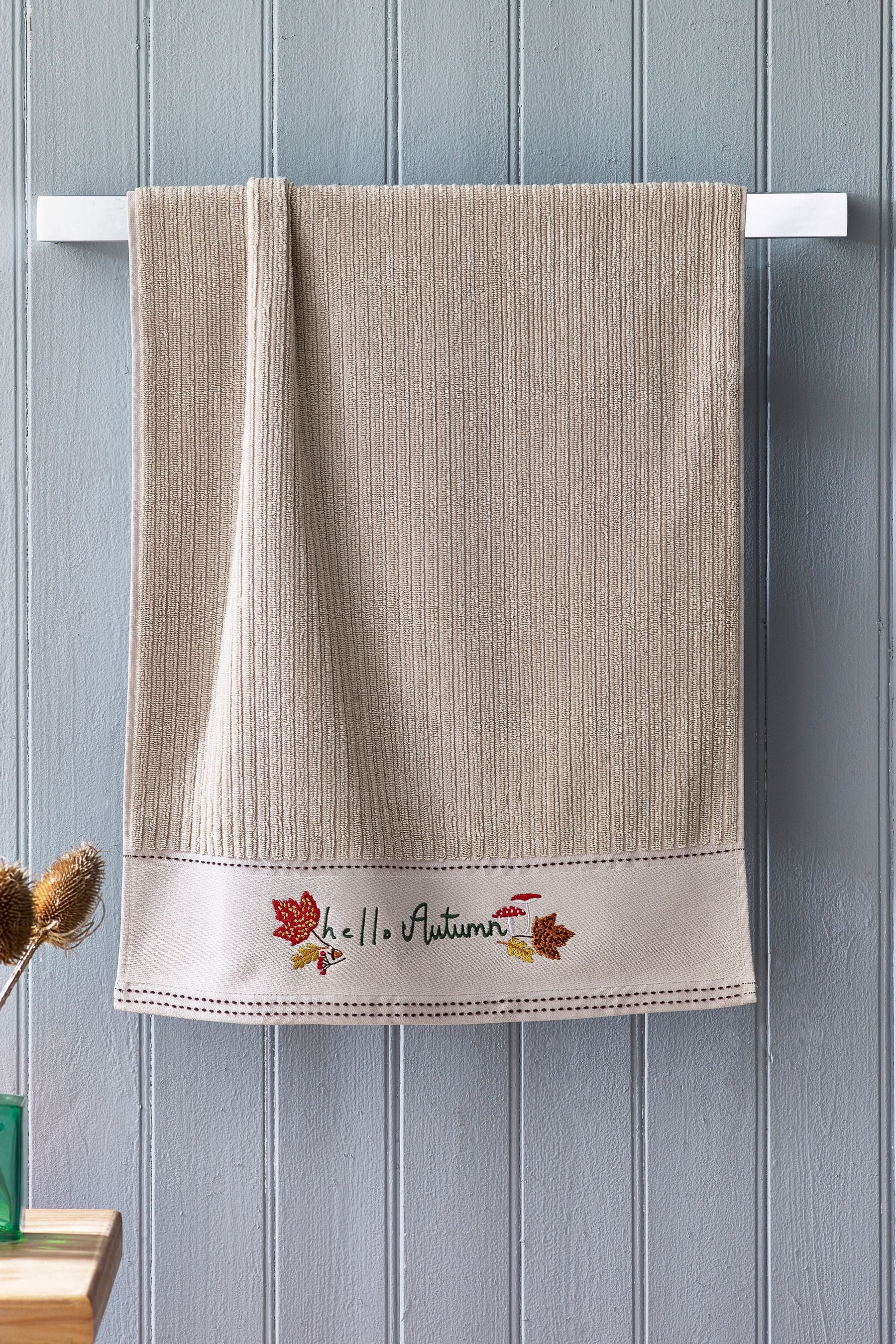 Natural Autumn Towel