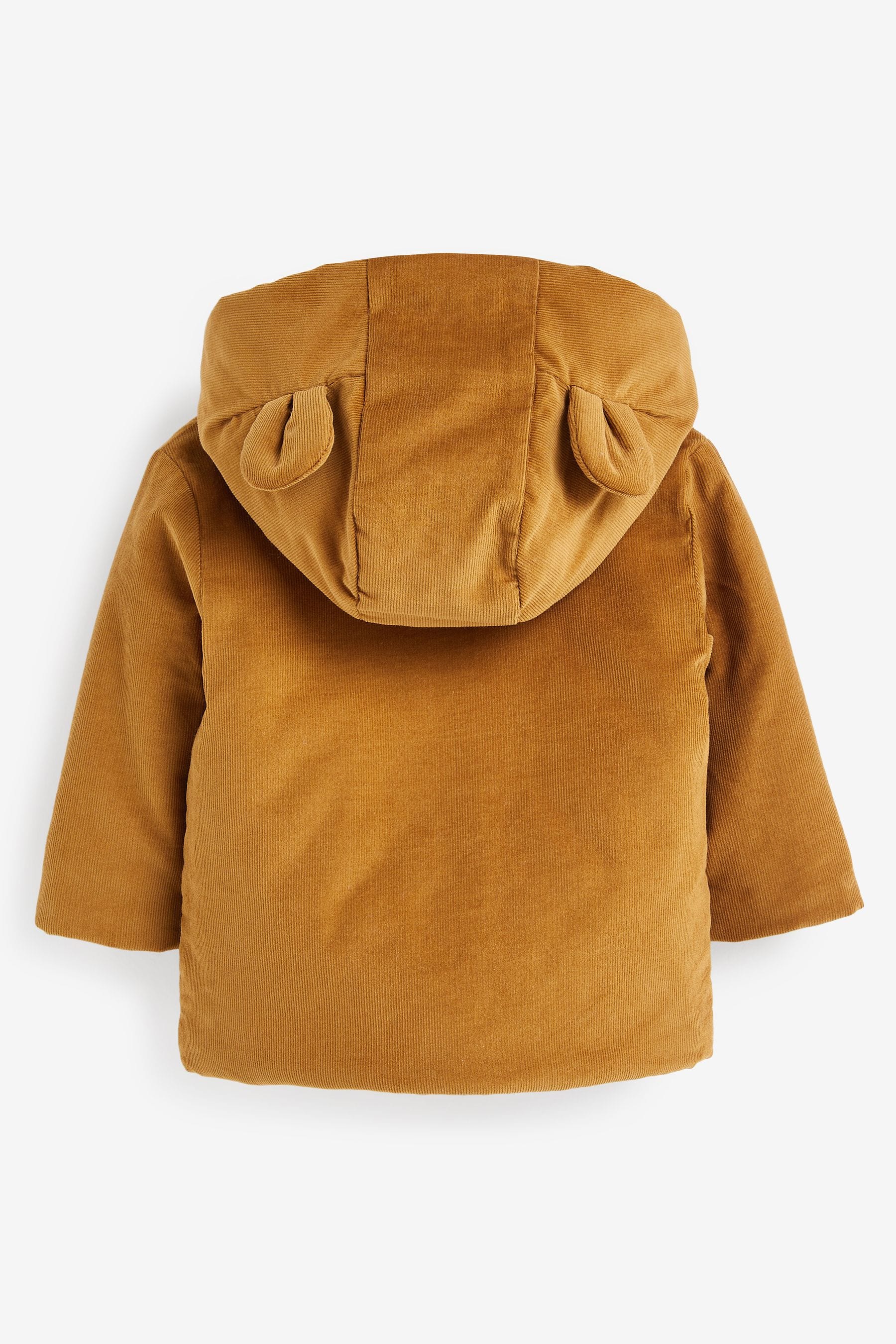 Tan Brown Corduroy Baby Jacket (0mths-2yrs)