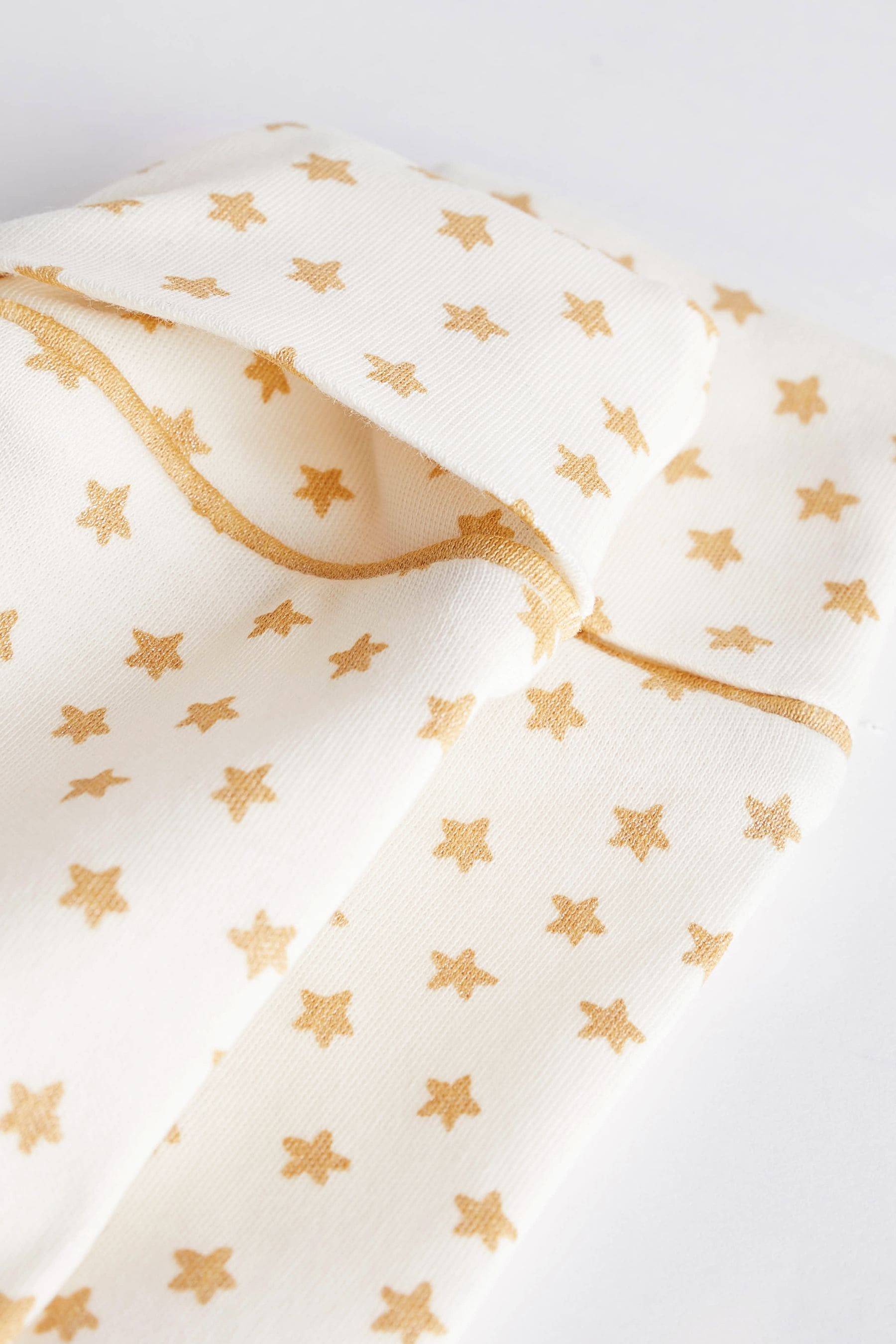 White Star Print Baby Sleepsuit 1 Pack (0-2yrs)