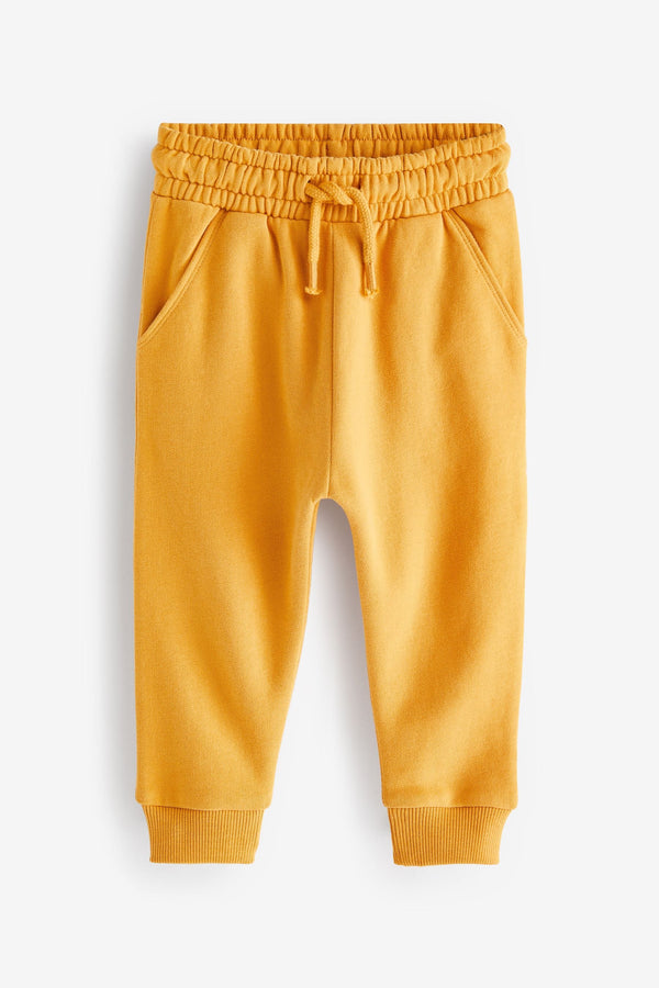 Ochre Yellow Soft Touch Jersey Joggers (3mths-7yrs)