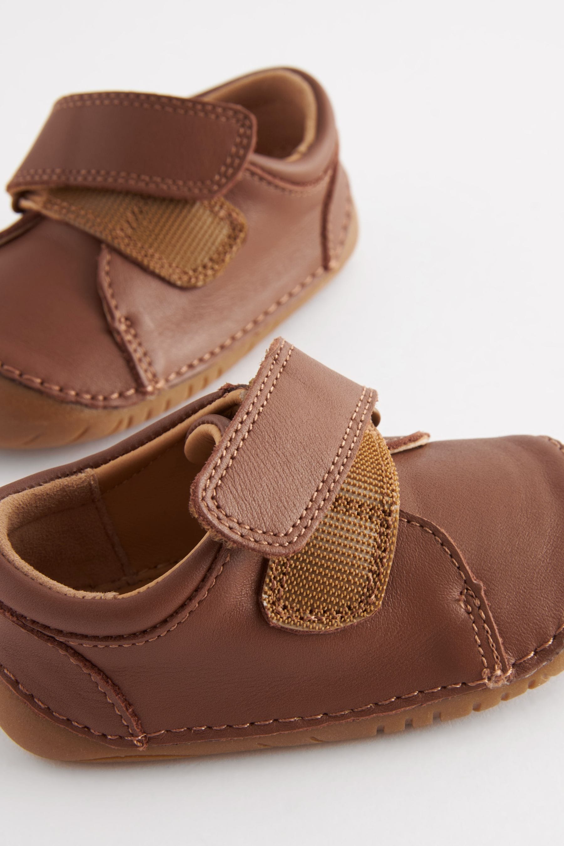 Tan Brown Crawler Shoes