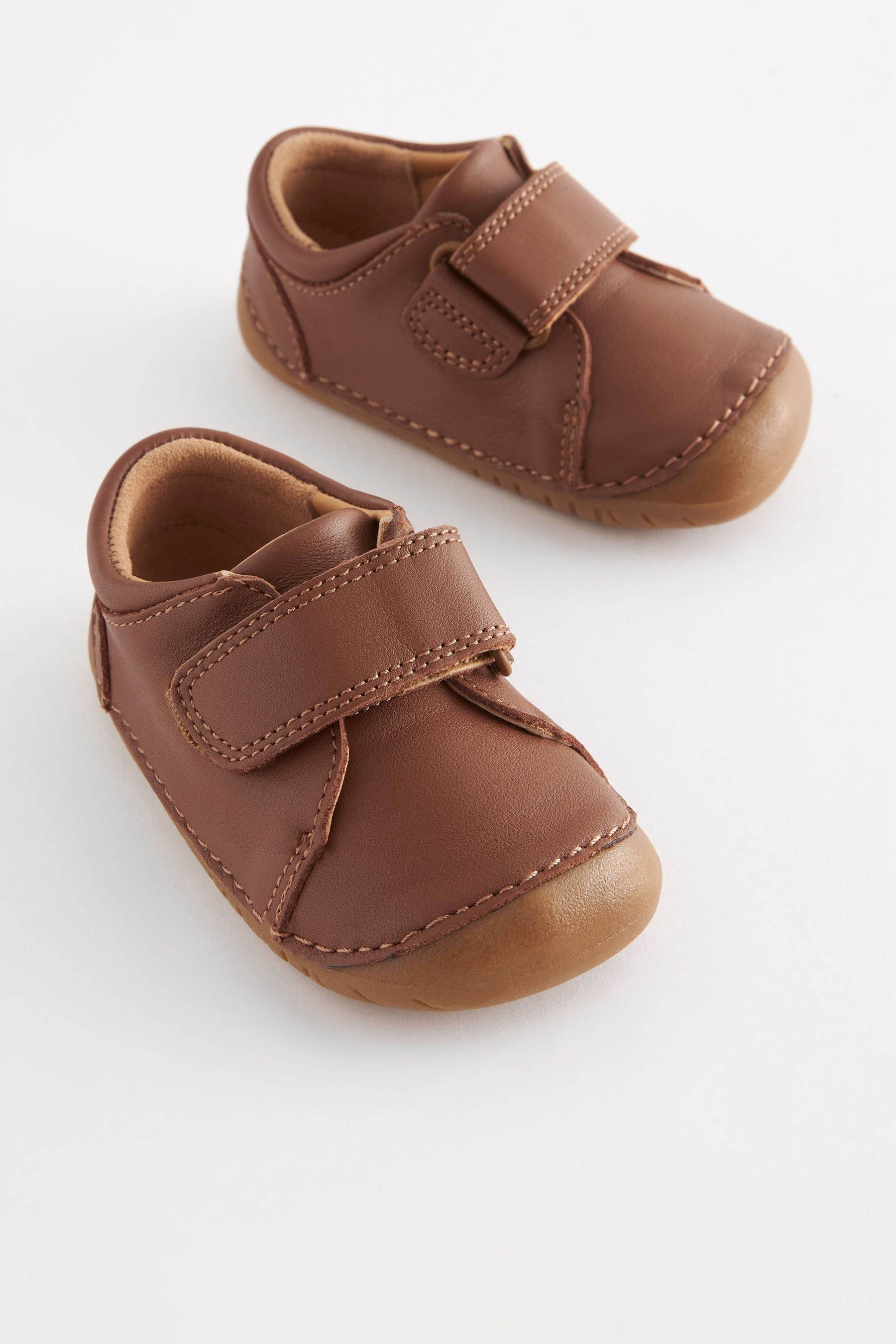 Tan Brown Crawler Shoes