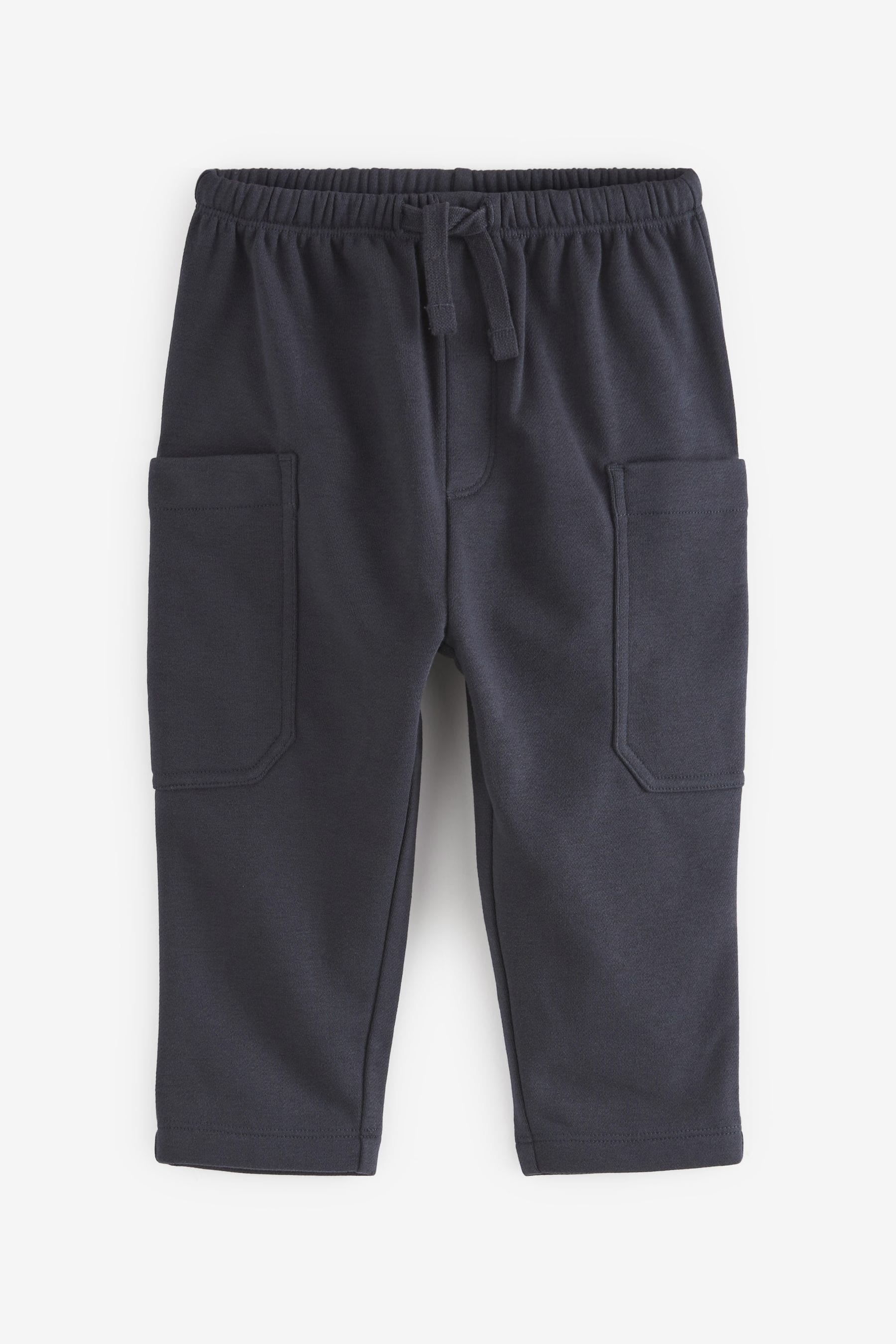 Navy Blue Patch Pocket Joggers (3mths-7yrs)