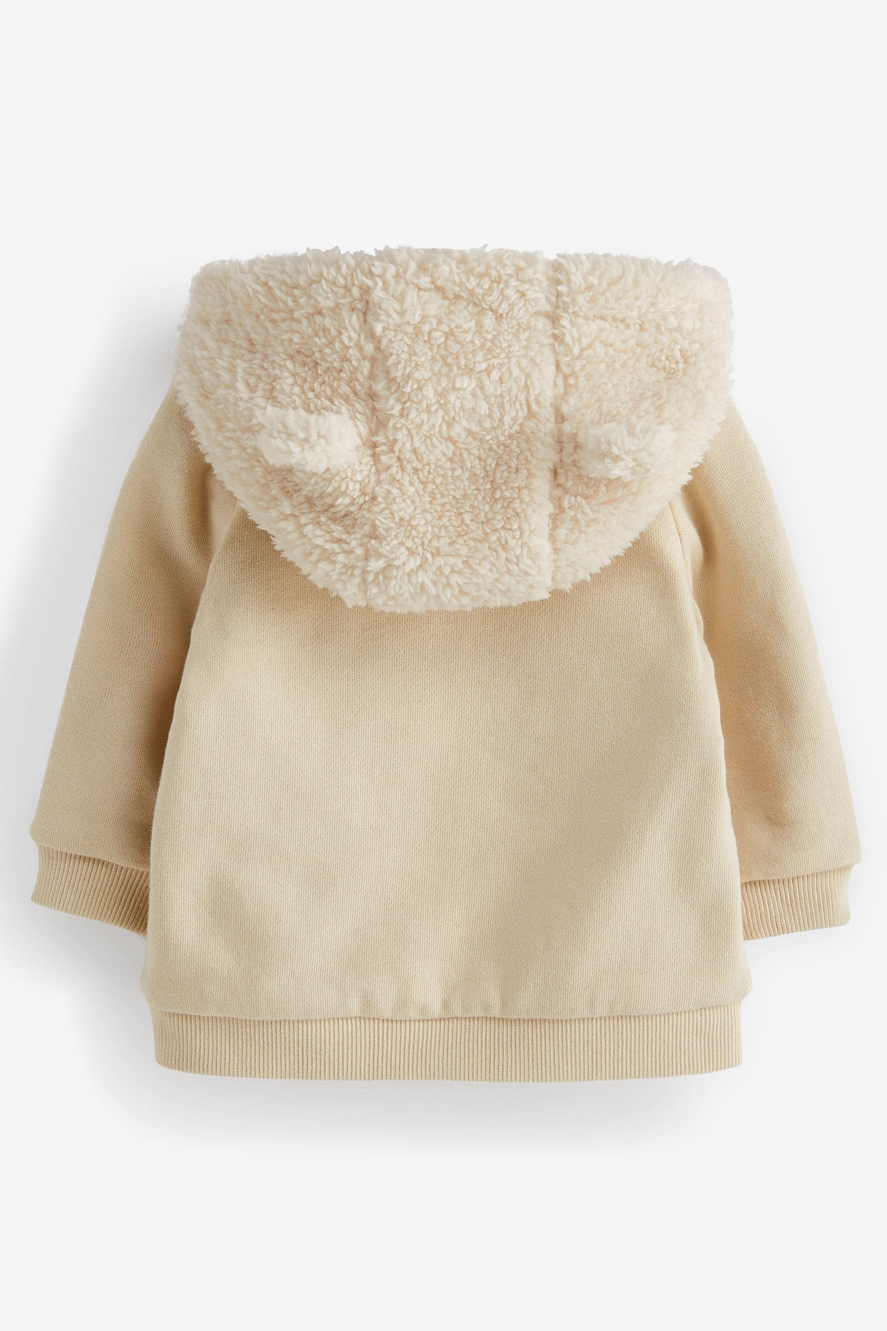 Cream Bear Cosy Baby Jersey Jacket (0mths-2yrs)