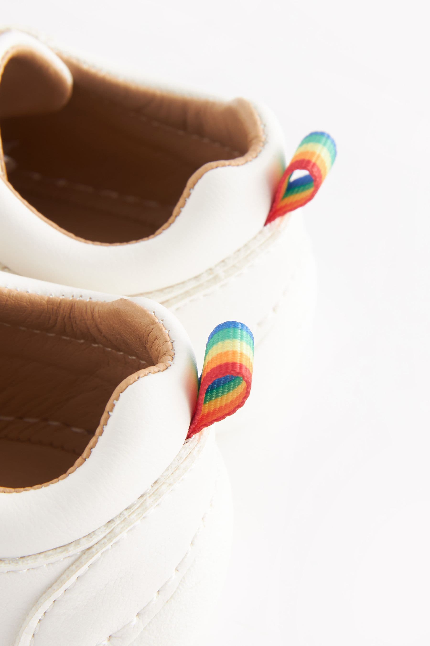 White Rainbow Crawler Trainers