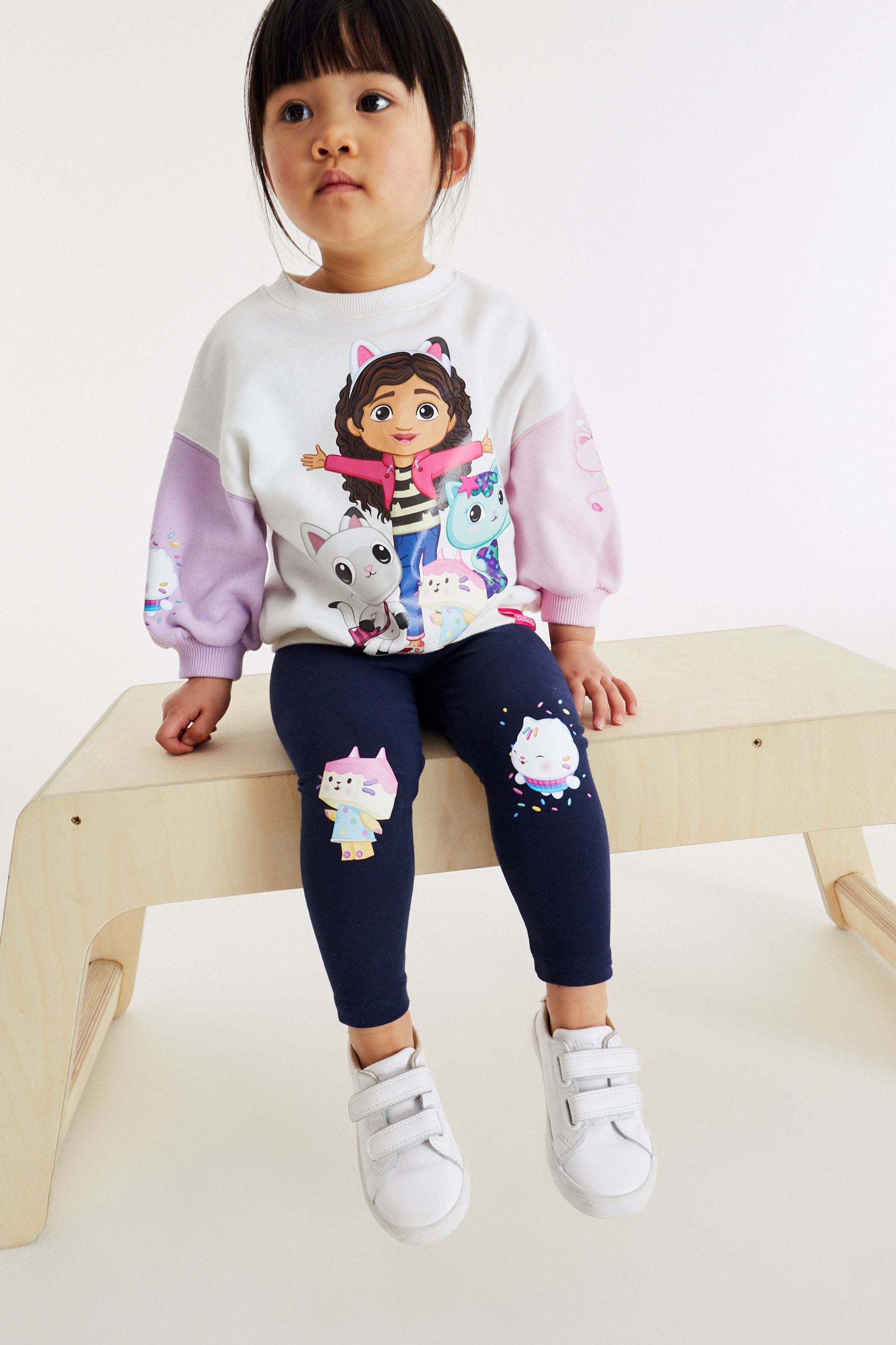 Purple Gabby's Dollhouse Sweat & Leggings Set (3mths-7yrs)