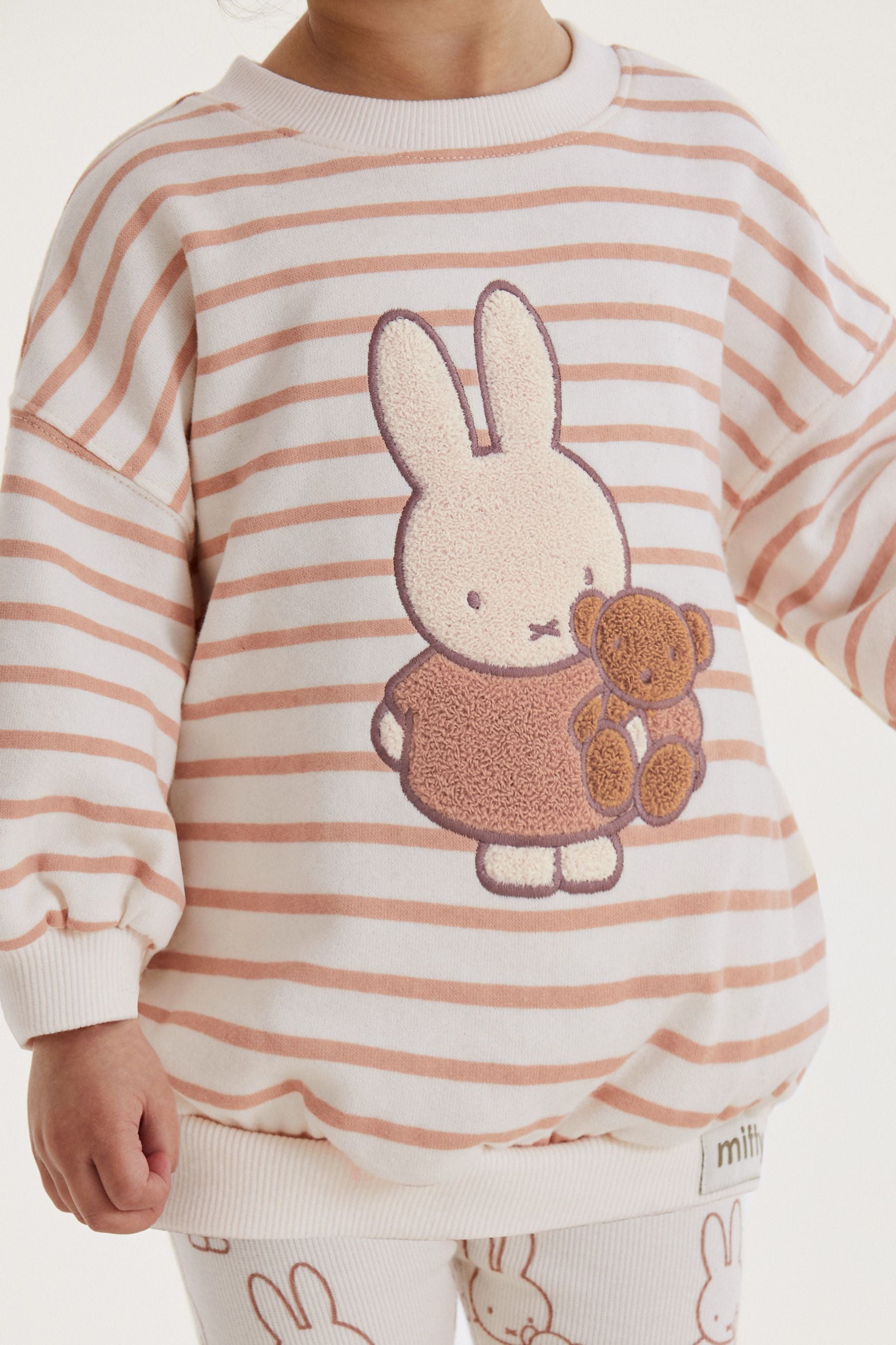 Cream Miffy Sweat & Leggings Set (3mths-7yrs)