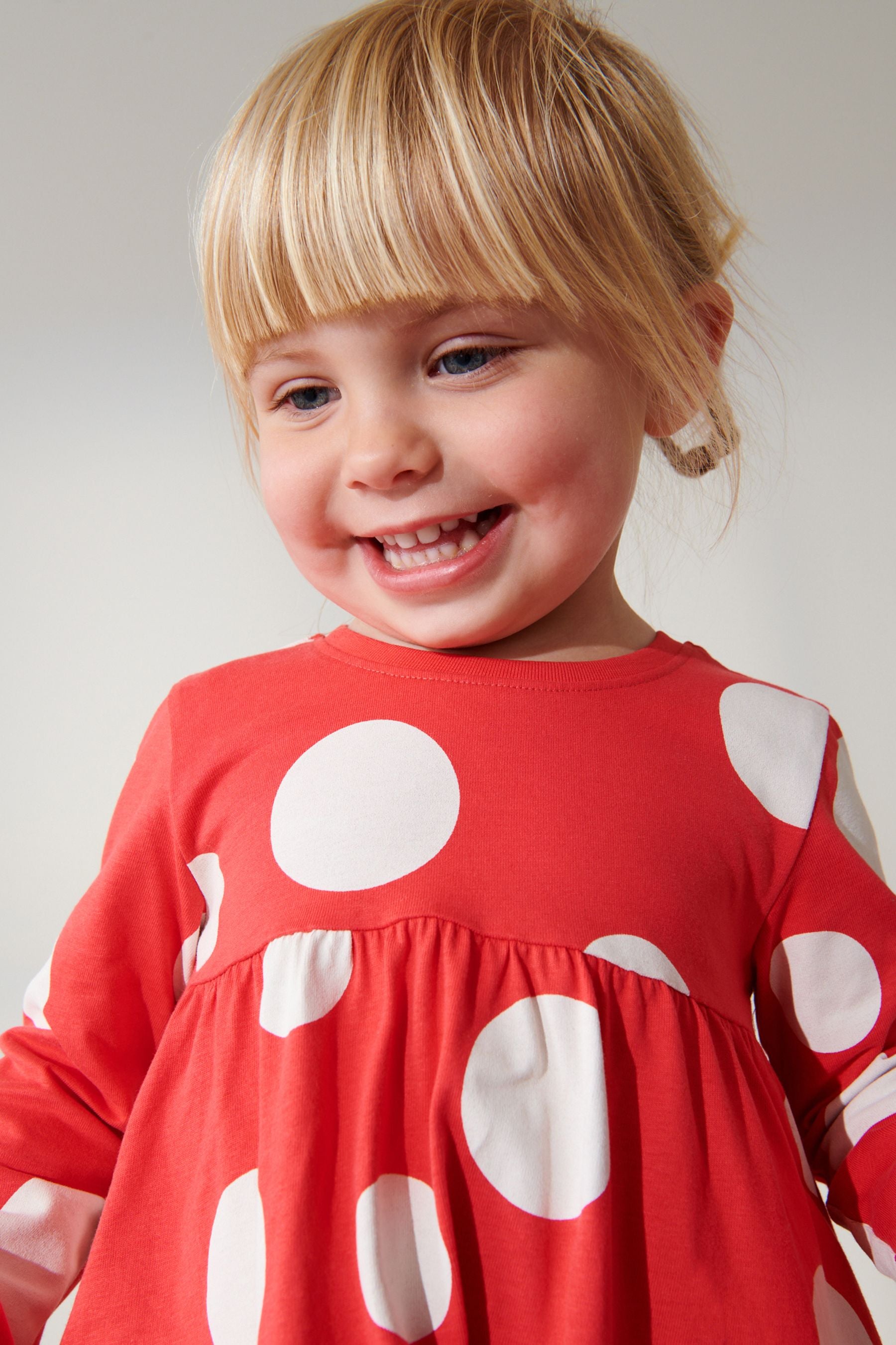 Red Disney Mickey Mouse Jersey Dress (3mths-7yrs)