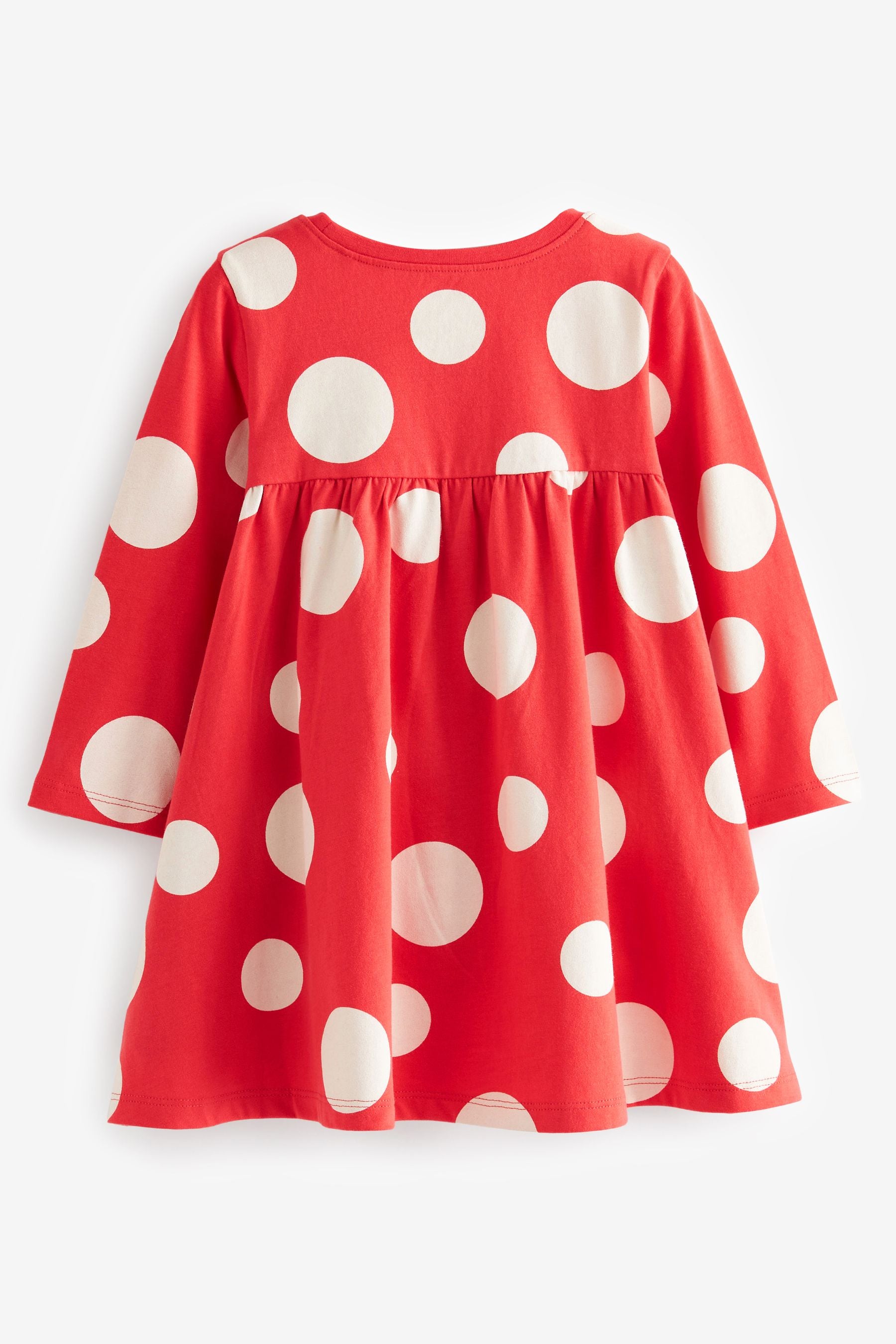 Red Disney Mickey Mouse Jersey Dress (3mths-7yrs)