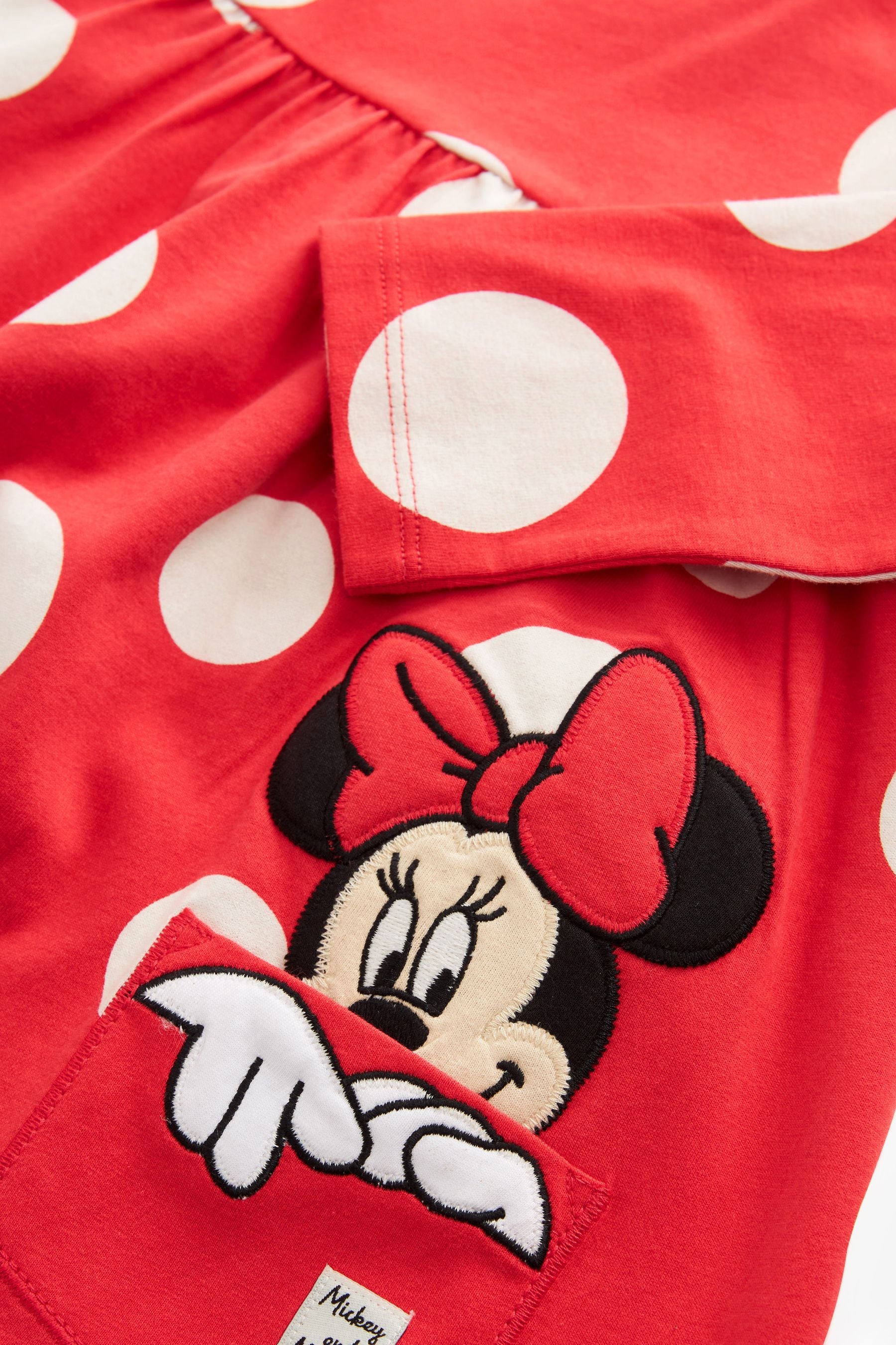 Red Disney Mickey Mouse Jersey Dress (3mths-7yrs)