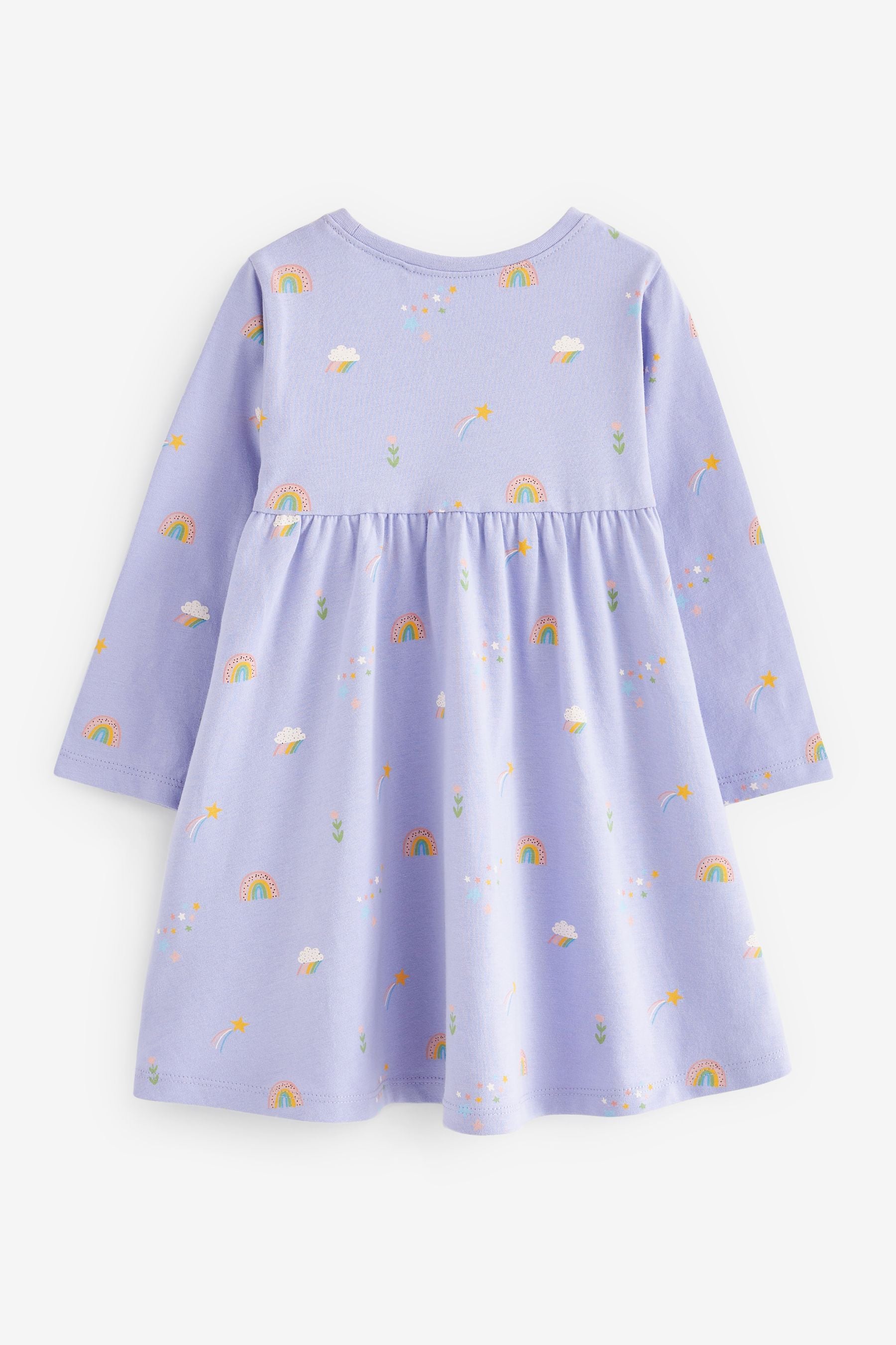 Lilac Peppa Pig Jersey Dress (3mths-7yrs)