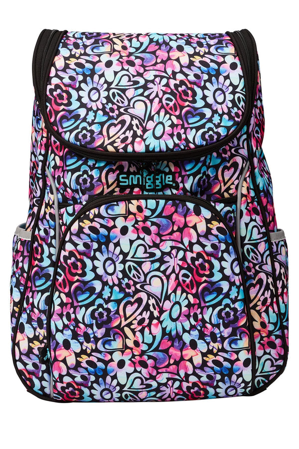 Black Mix Smiggle Mirage Access Backpack