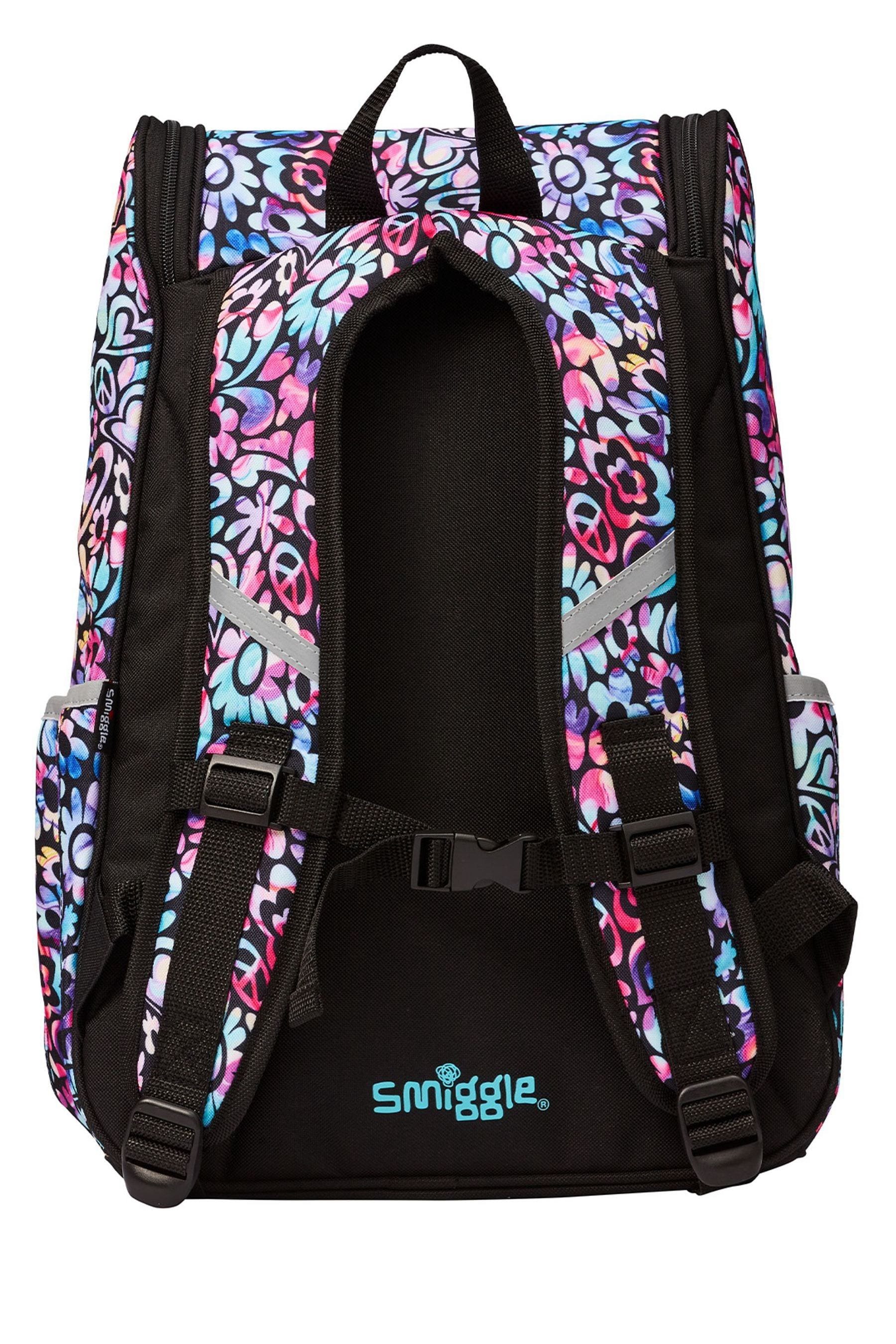 Black Mix Smiggle Mirage Access Backpack