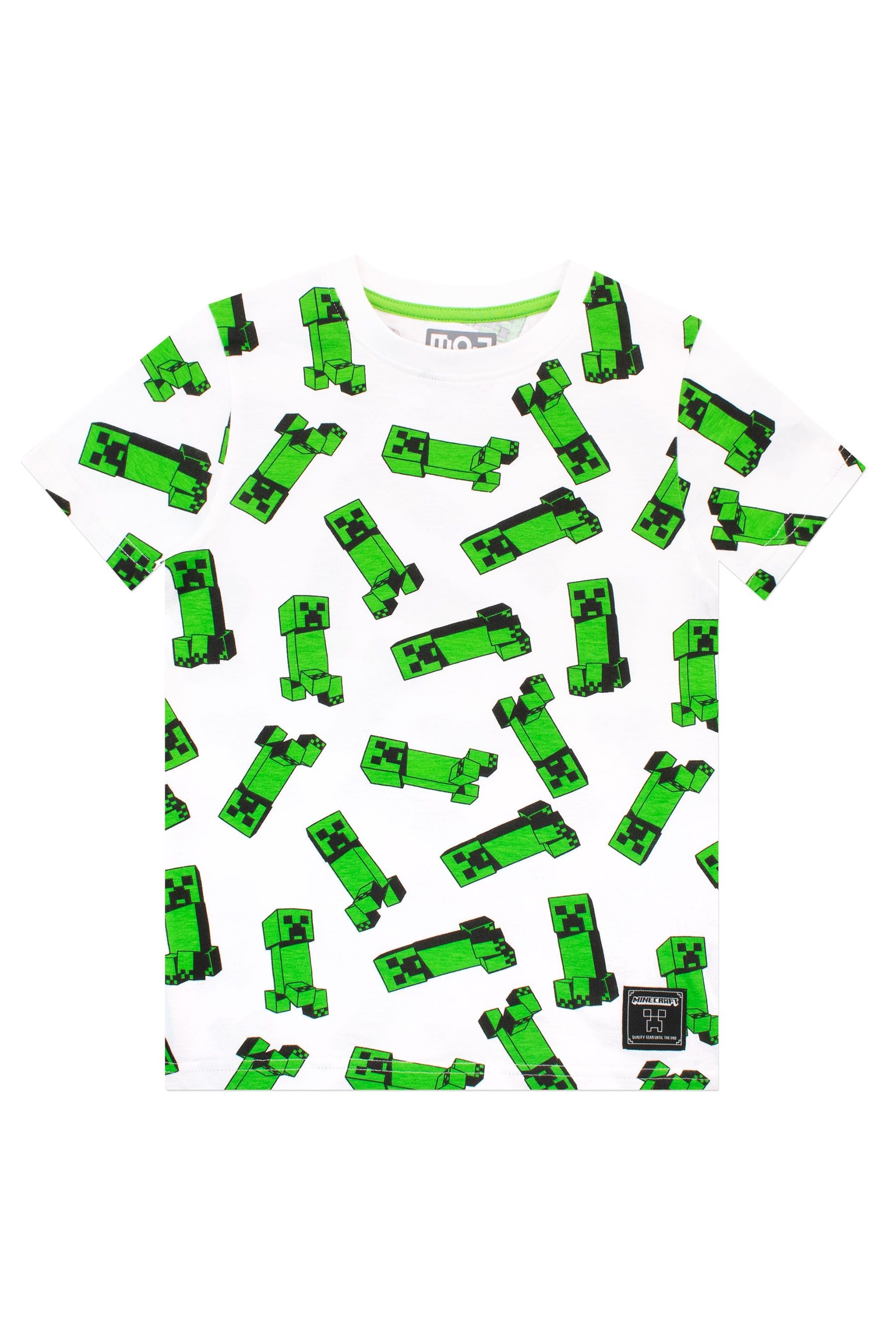 Character Green Minecraft 2 Pack T-Shirt